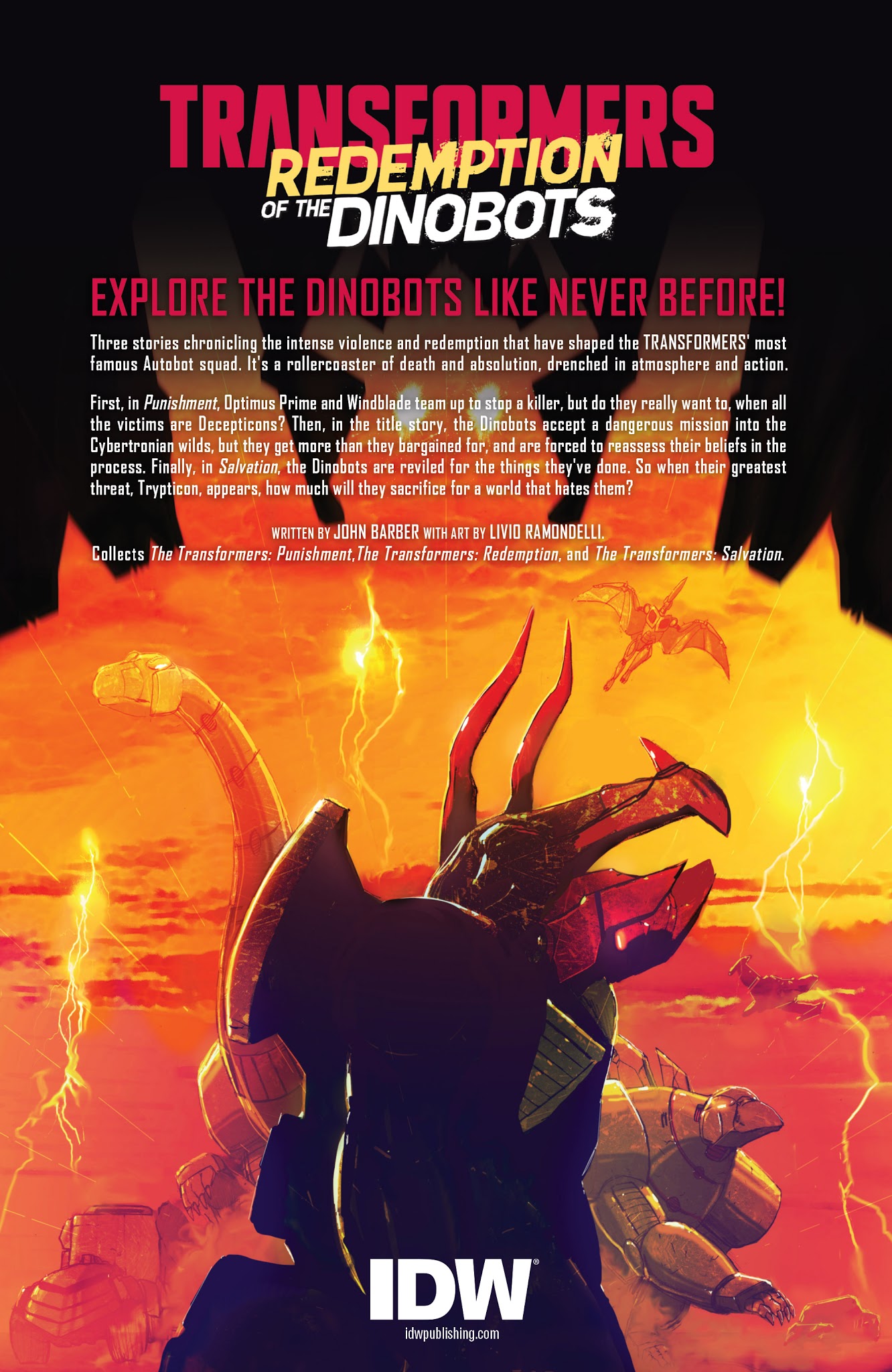 Read online The Transformers: Redemption of the Dinobots comic -  Issue # TPB - 148