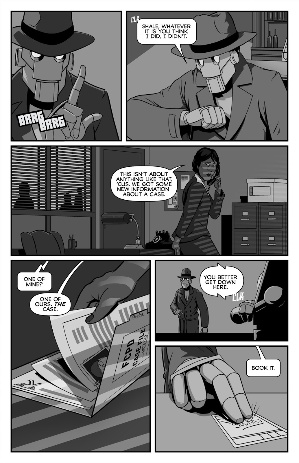 Copernicus Jones: Robot Detective issue 8 - Page 4