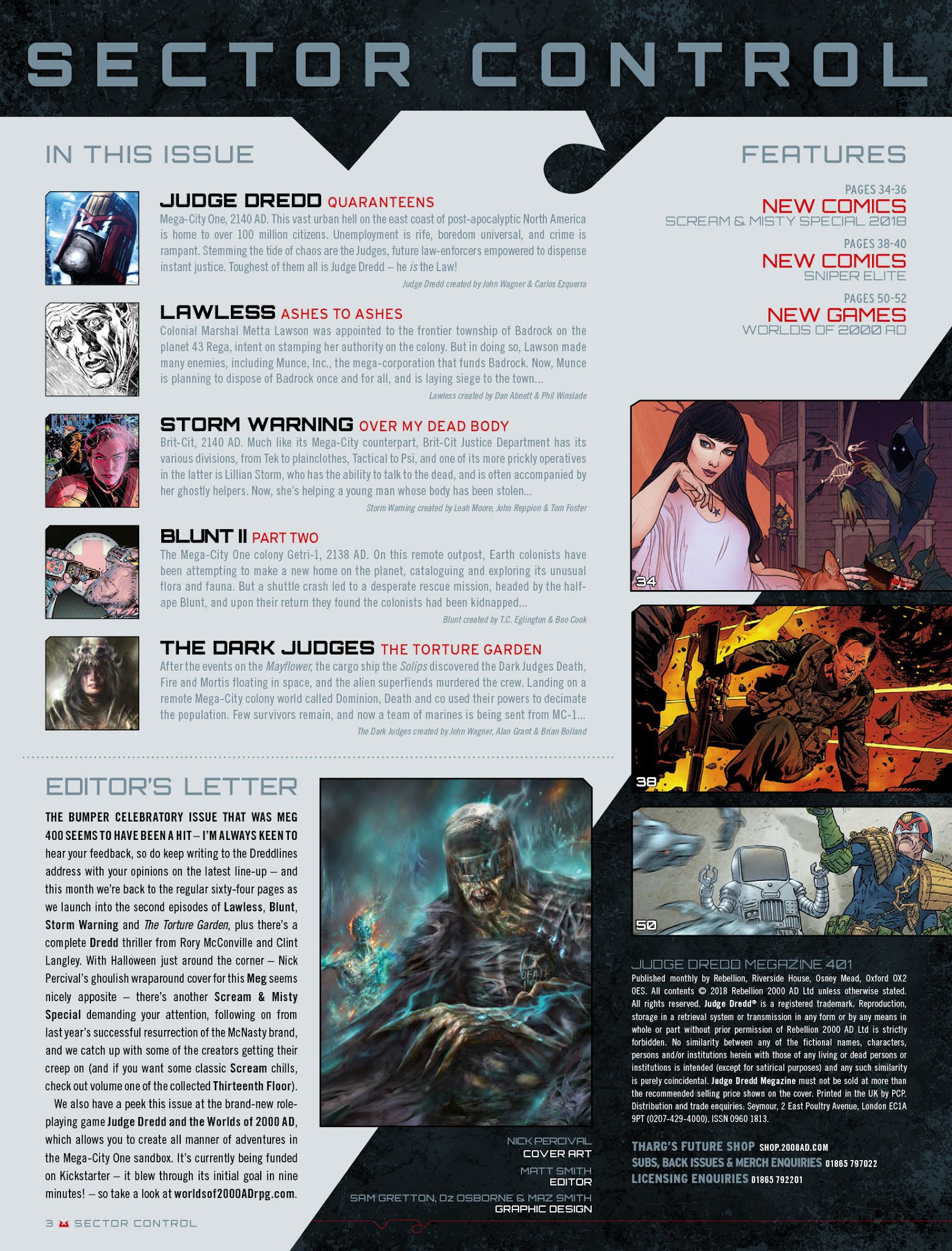 Read online Judge Dredd Megazine (Vol. 5) comic -  Issue #401 - 3