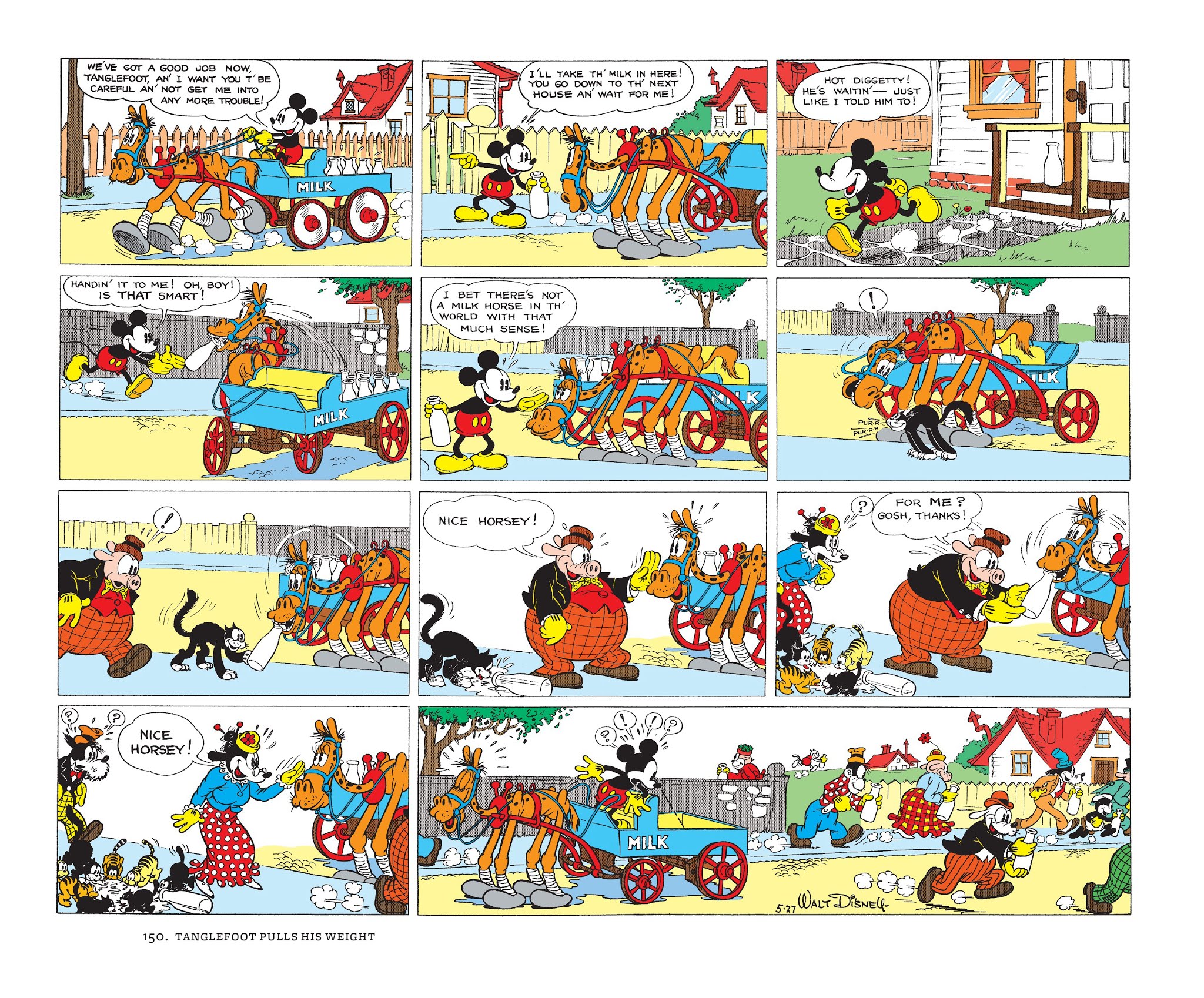 Read online Walt Disney's Mickey Mouse Color Sundays comic -  Issue # TPB 1 (Part 2) - 50