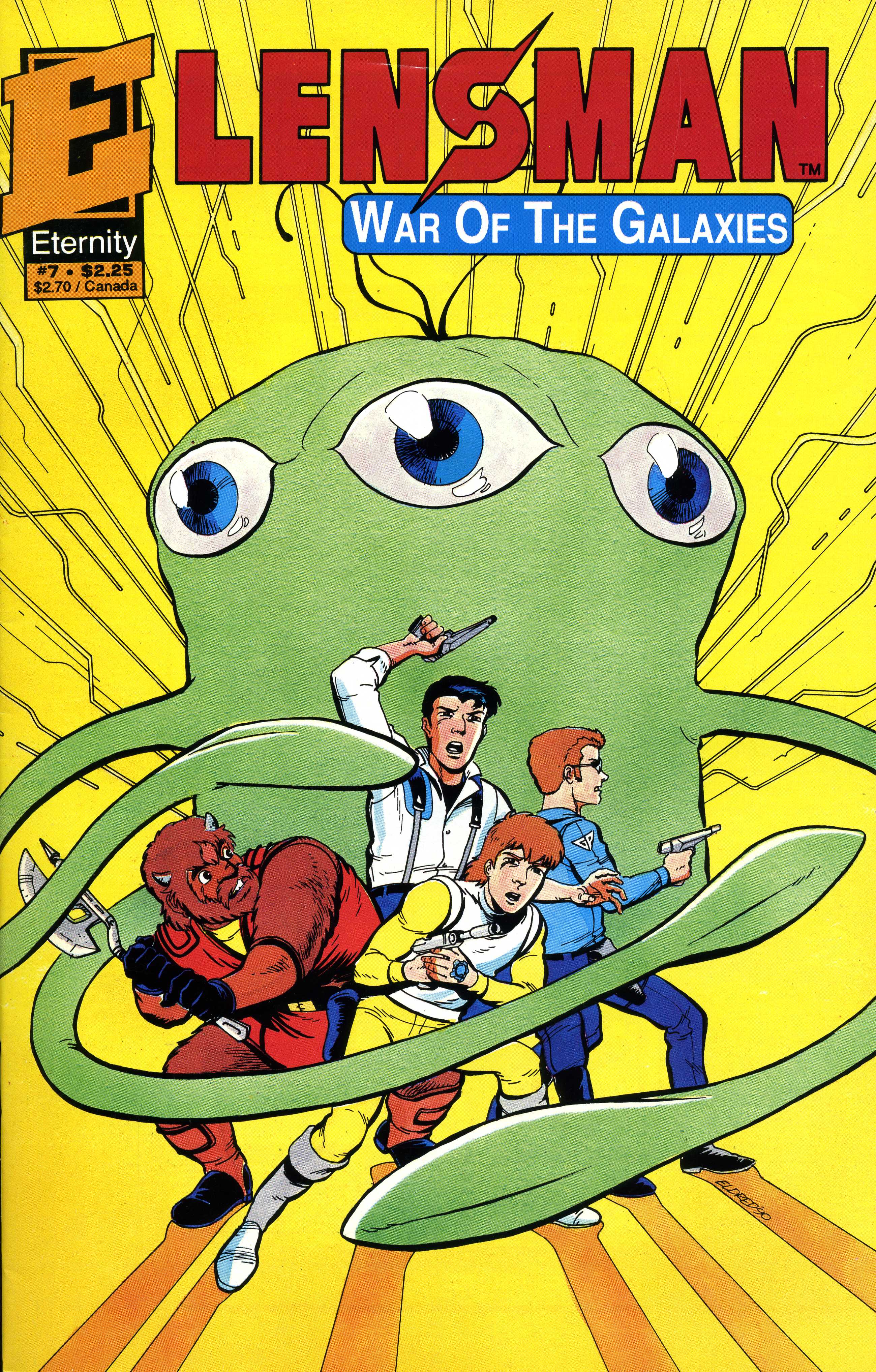 Read online Lensman: War of the Galaxies comic -  Issue #7 - 1
