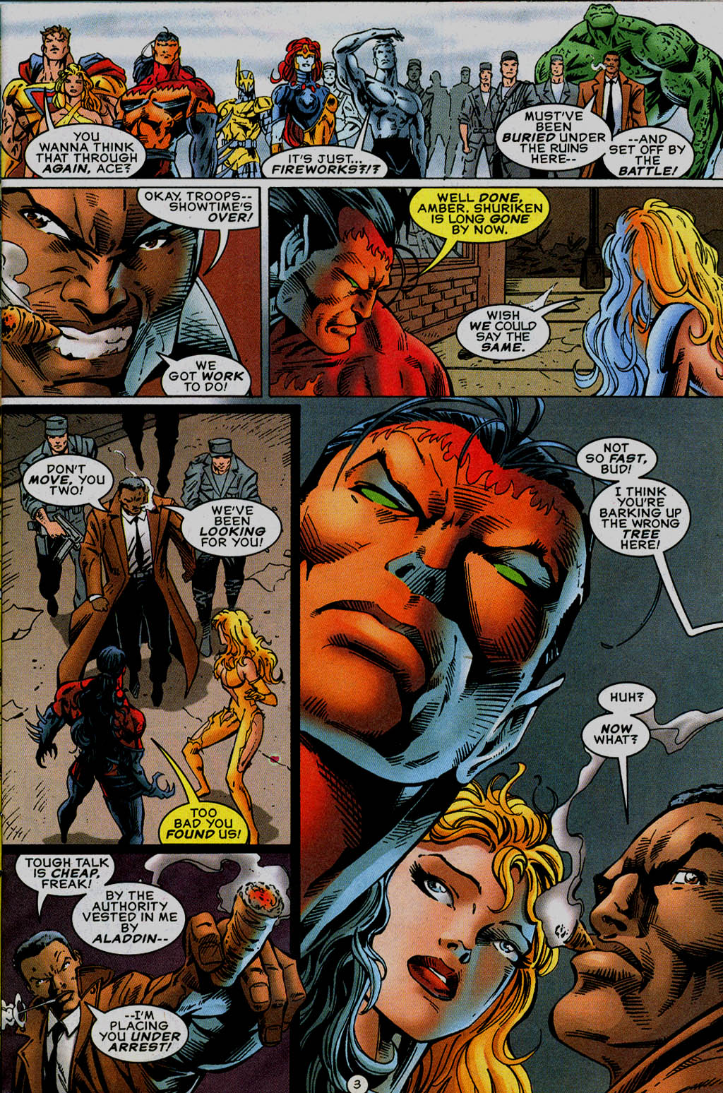 Read online UltraForce (1995) comic -  Issue #13 - 4