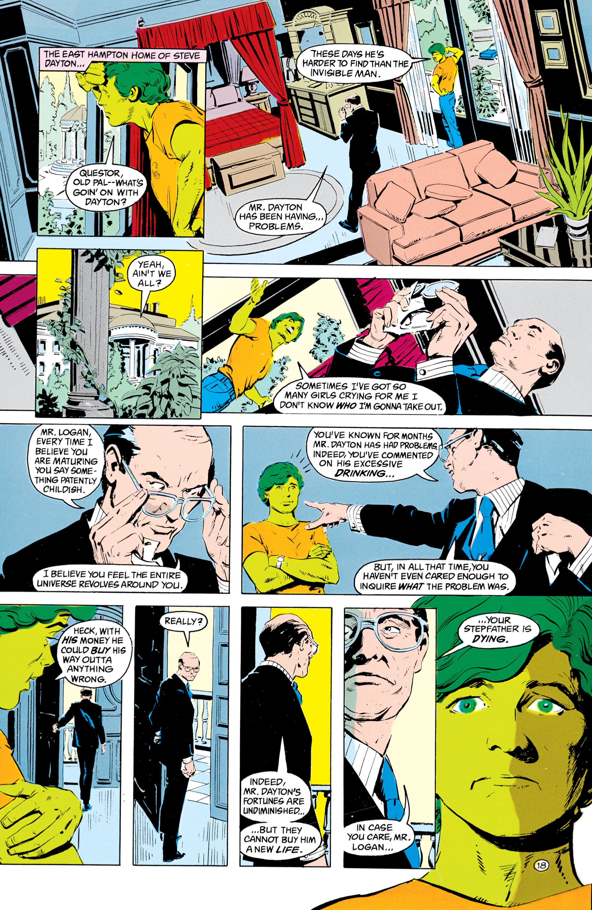 Read online The New Teen Titans (1984) comic -  Issue #10 - 19