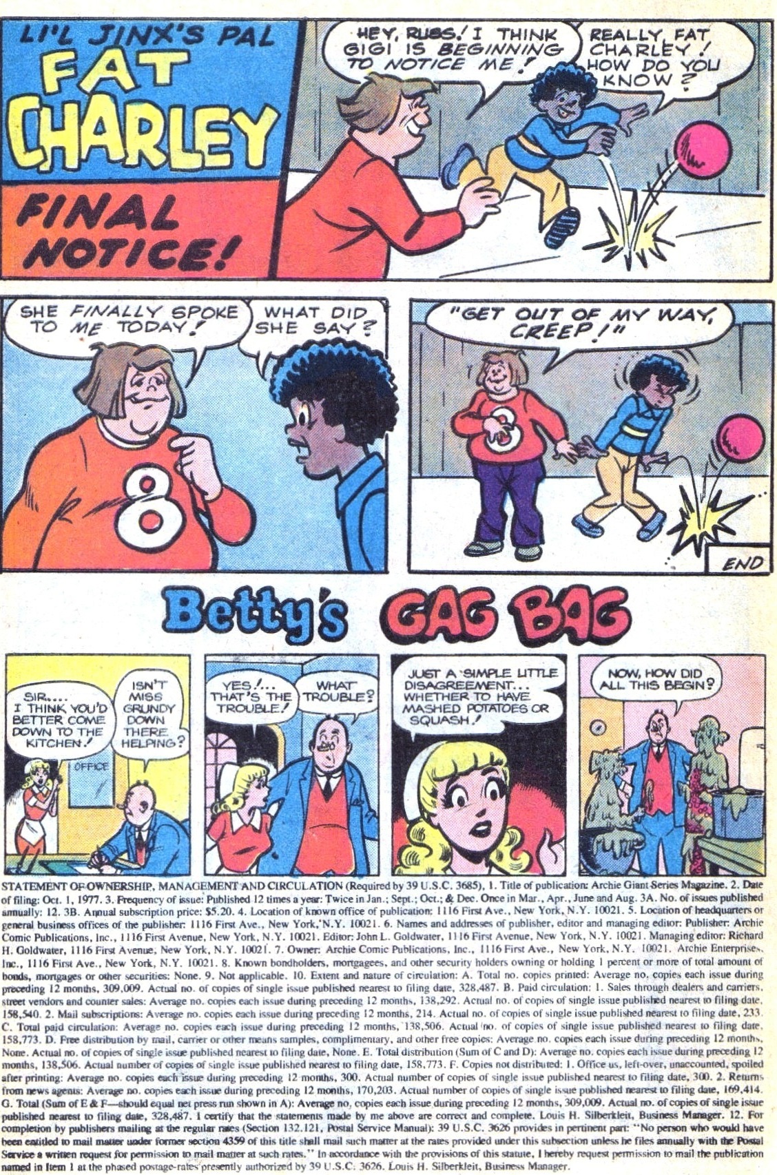 Read online Archie Giant Series Magazine comic -  Issue #470 - 10