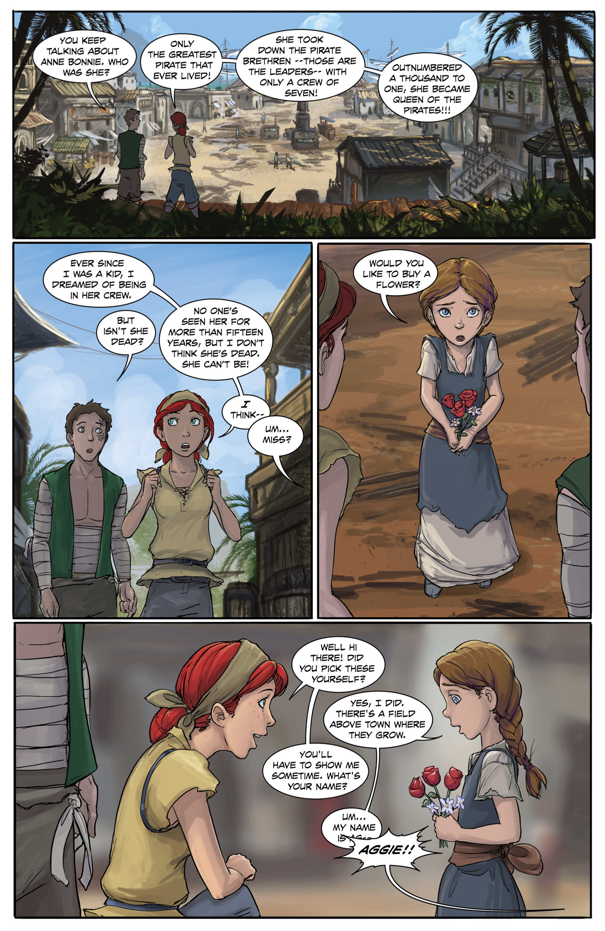 Read online Anne Bonnie comic -  Issue # _TPB 1 (Part 2) - 4