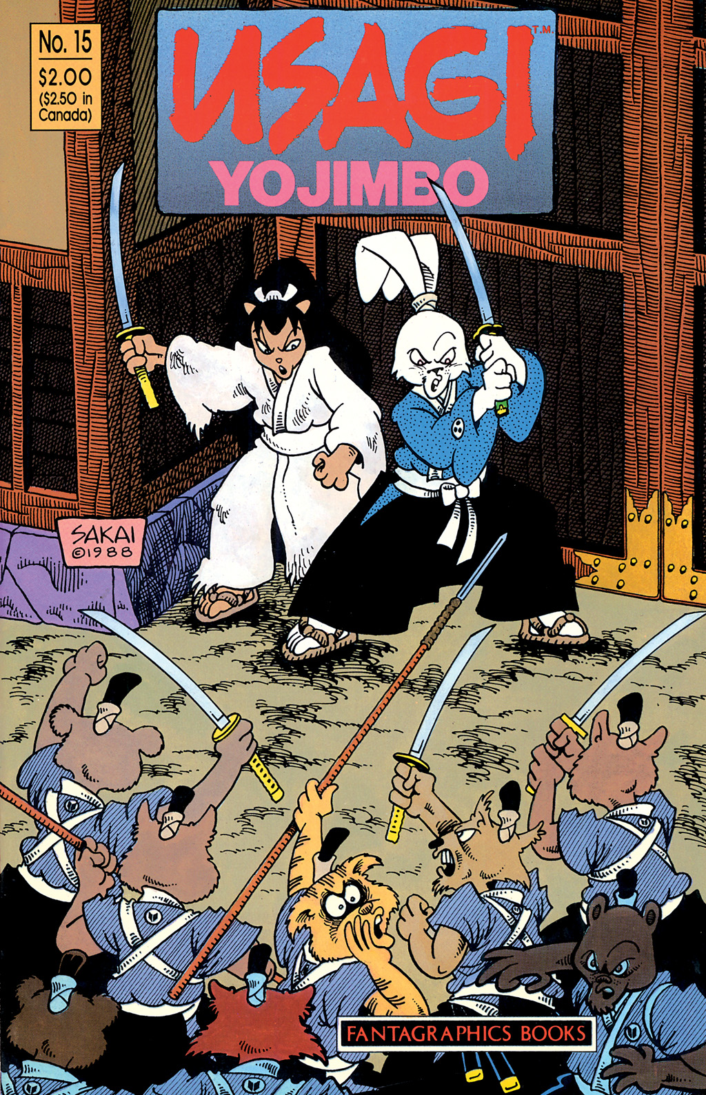 Read online Usagi Yojimbo (1987) comic -  Issue #15 - 1