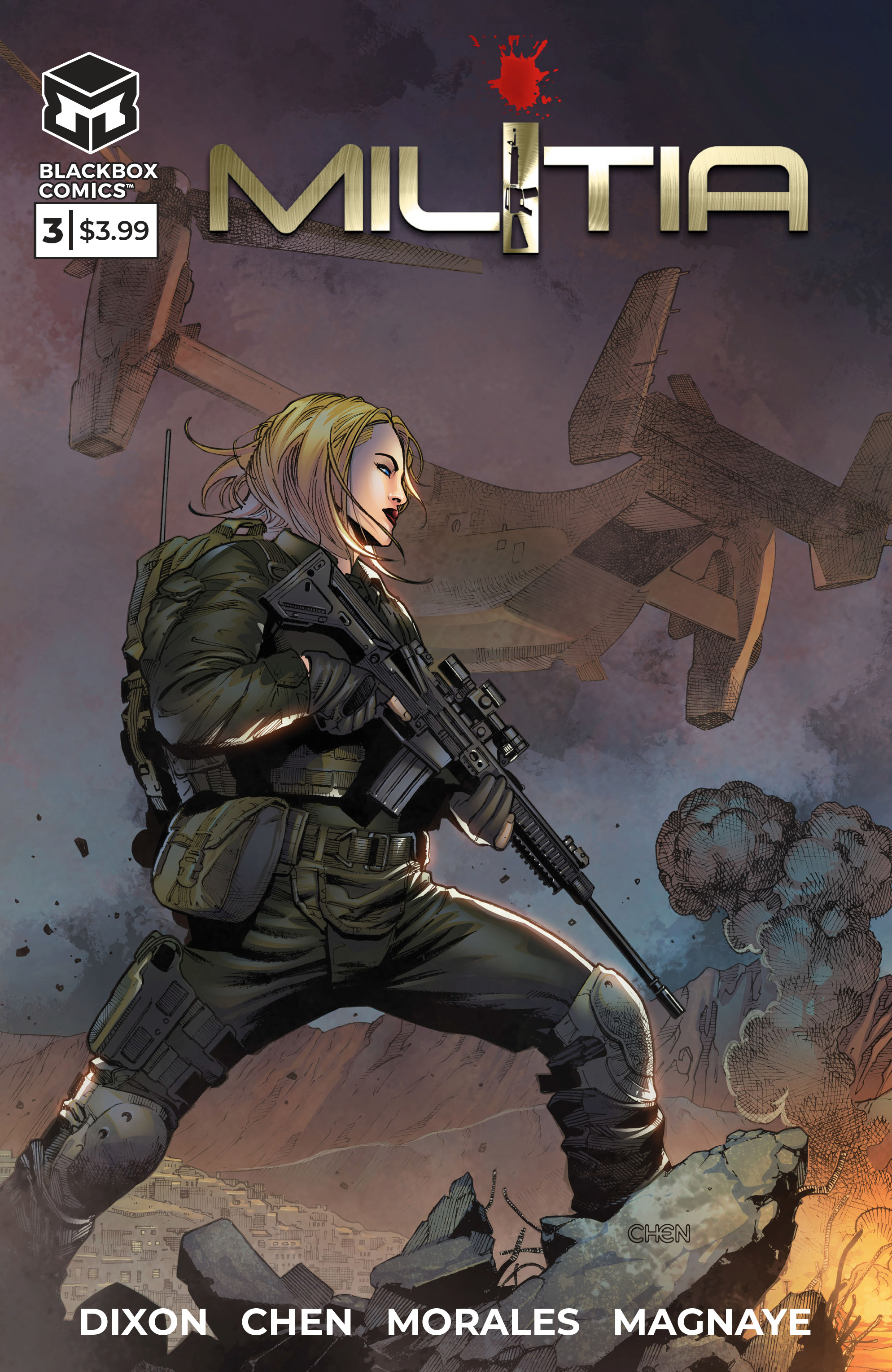 Read online Militia comic -  Issue #3 - 1