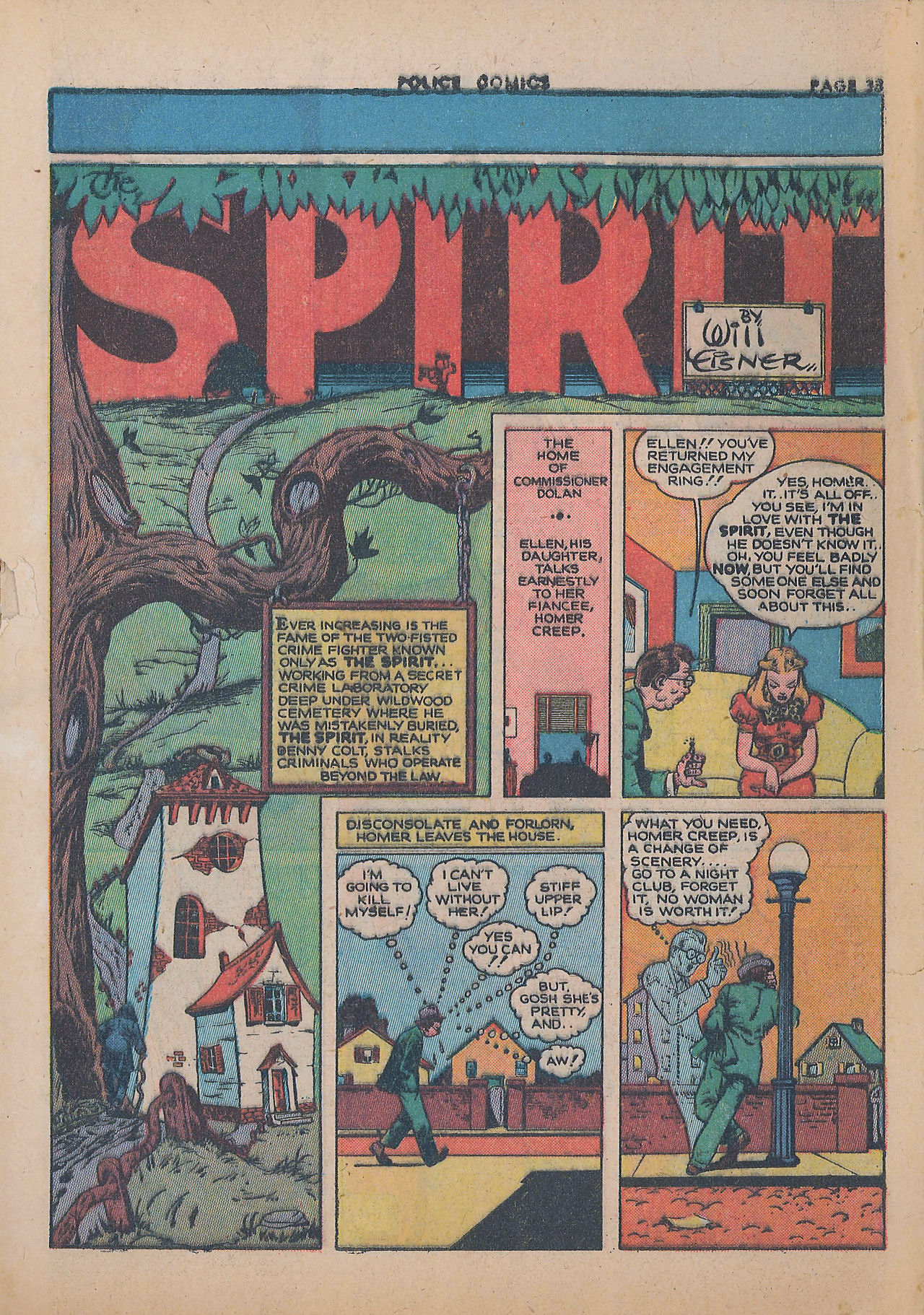 Read online Police Comics comic -  Issue #21 - 35