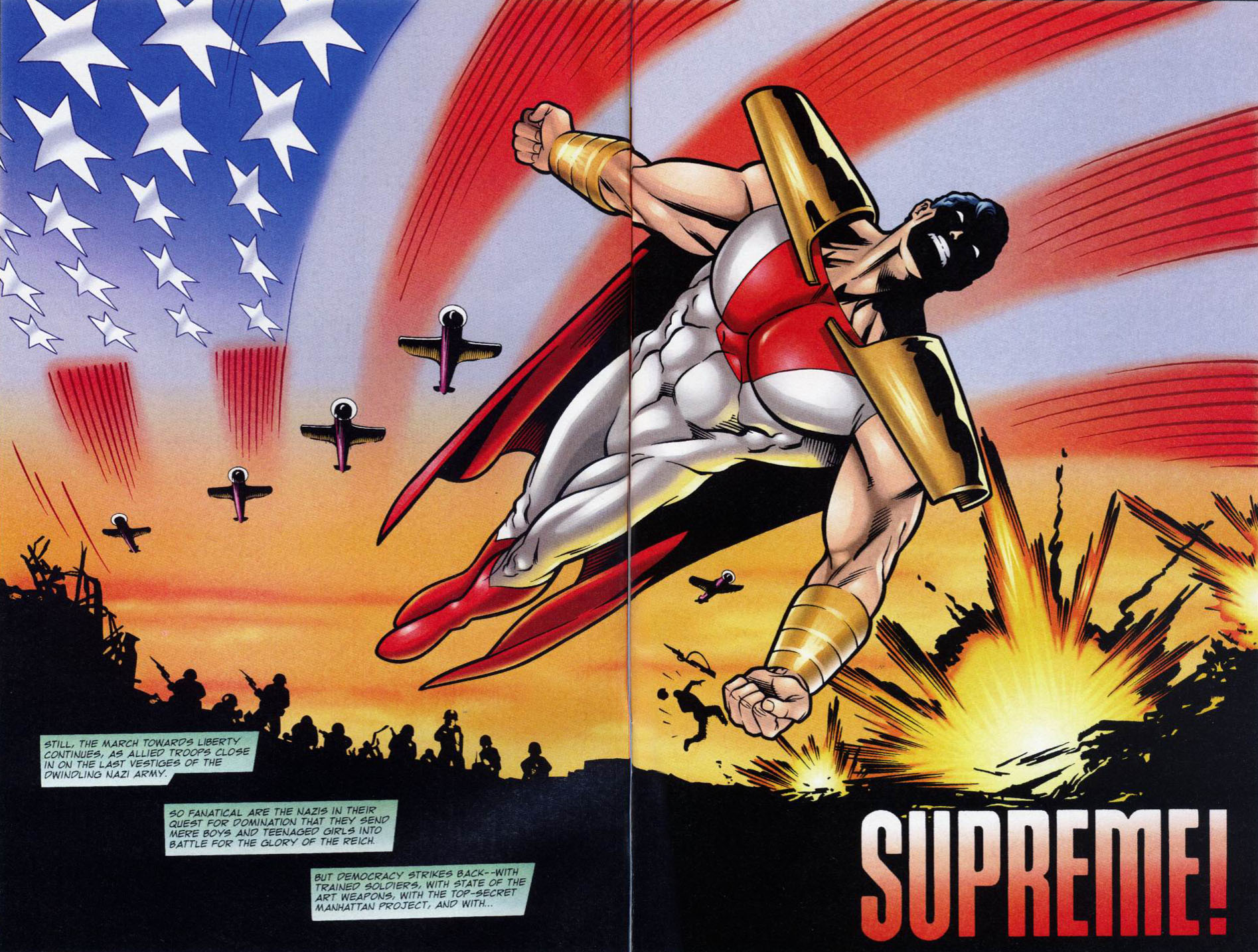 Read online Supreme: Glory Days comic -  Issue #1 - 4