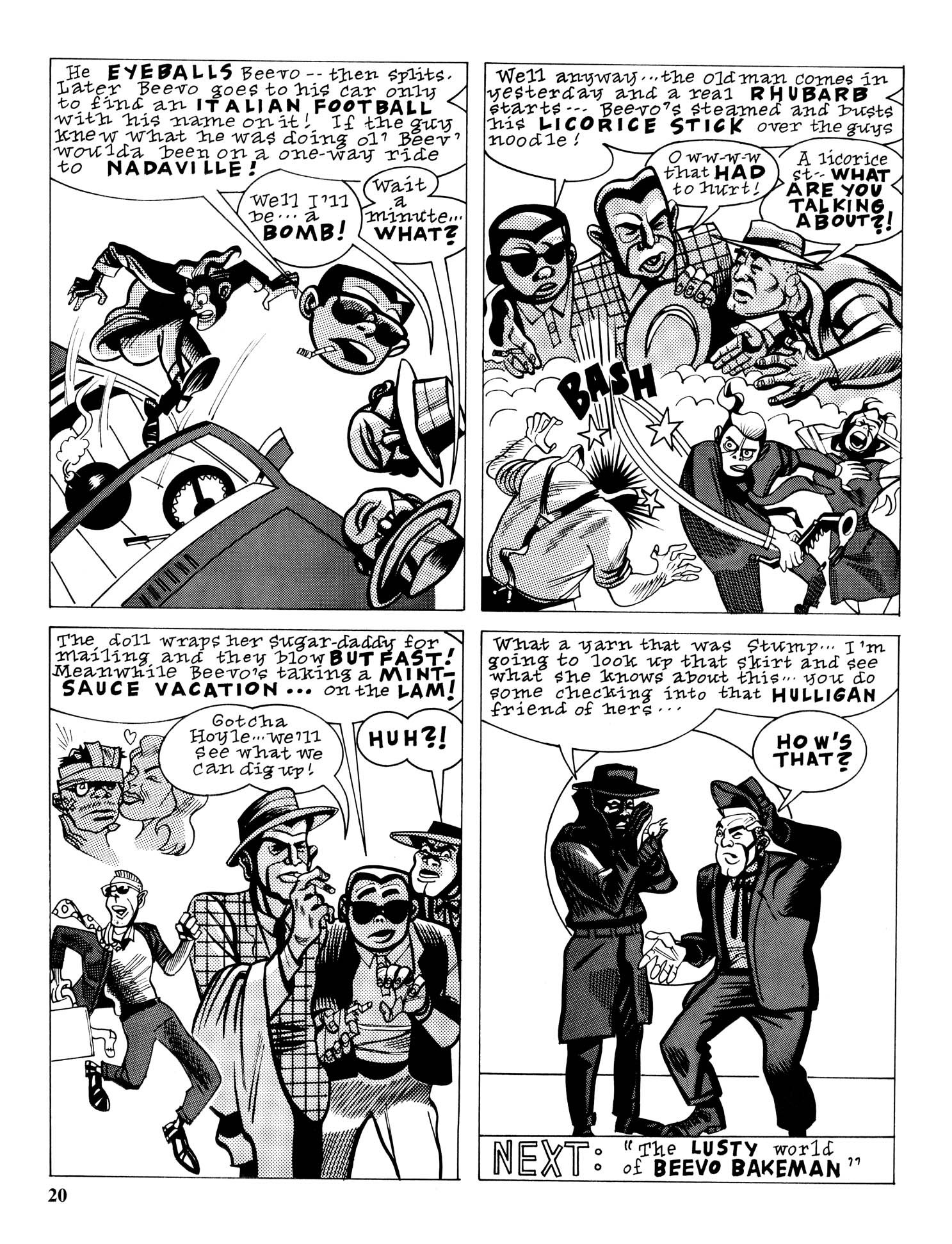 Read online Lloyd Llewellyn comic -  Issue #1 - 22