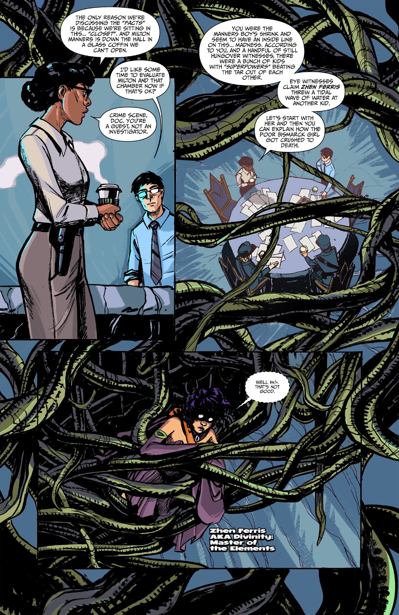 Read online The Pantheon Project comic -  Issue #3 - 10