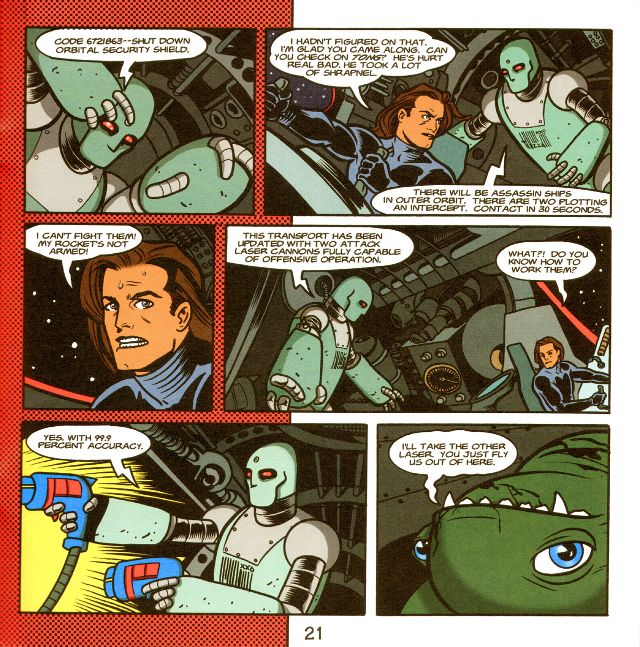 Read online Red Rocket 7 comic -  Issue #2 - 23