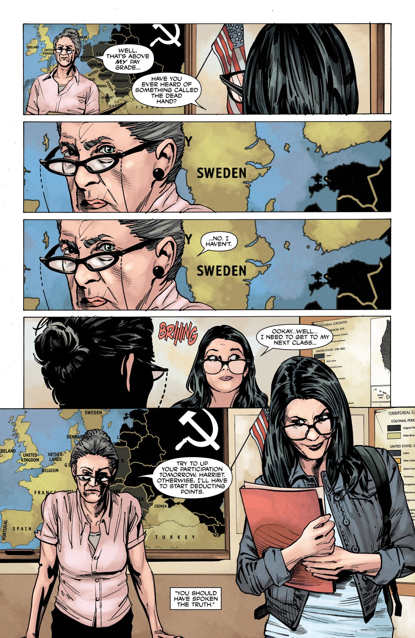 Read online The Dead Hand comic -  Issue #3 - 11