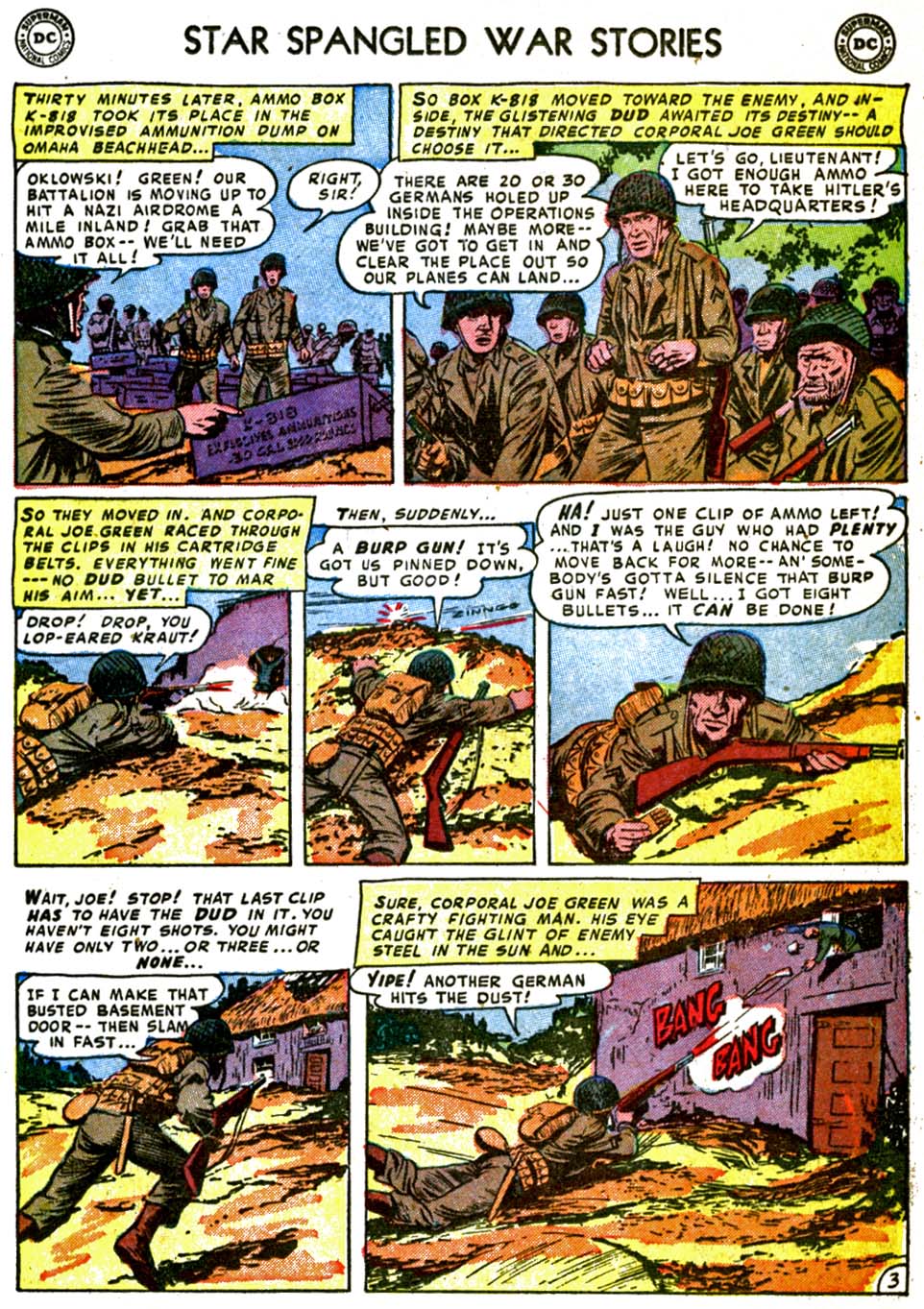 Read online Star Spangled War Stories (1952) comic -  Issue #7 - 23