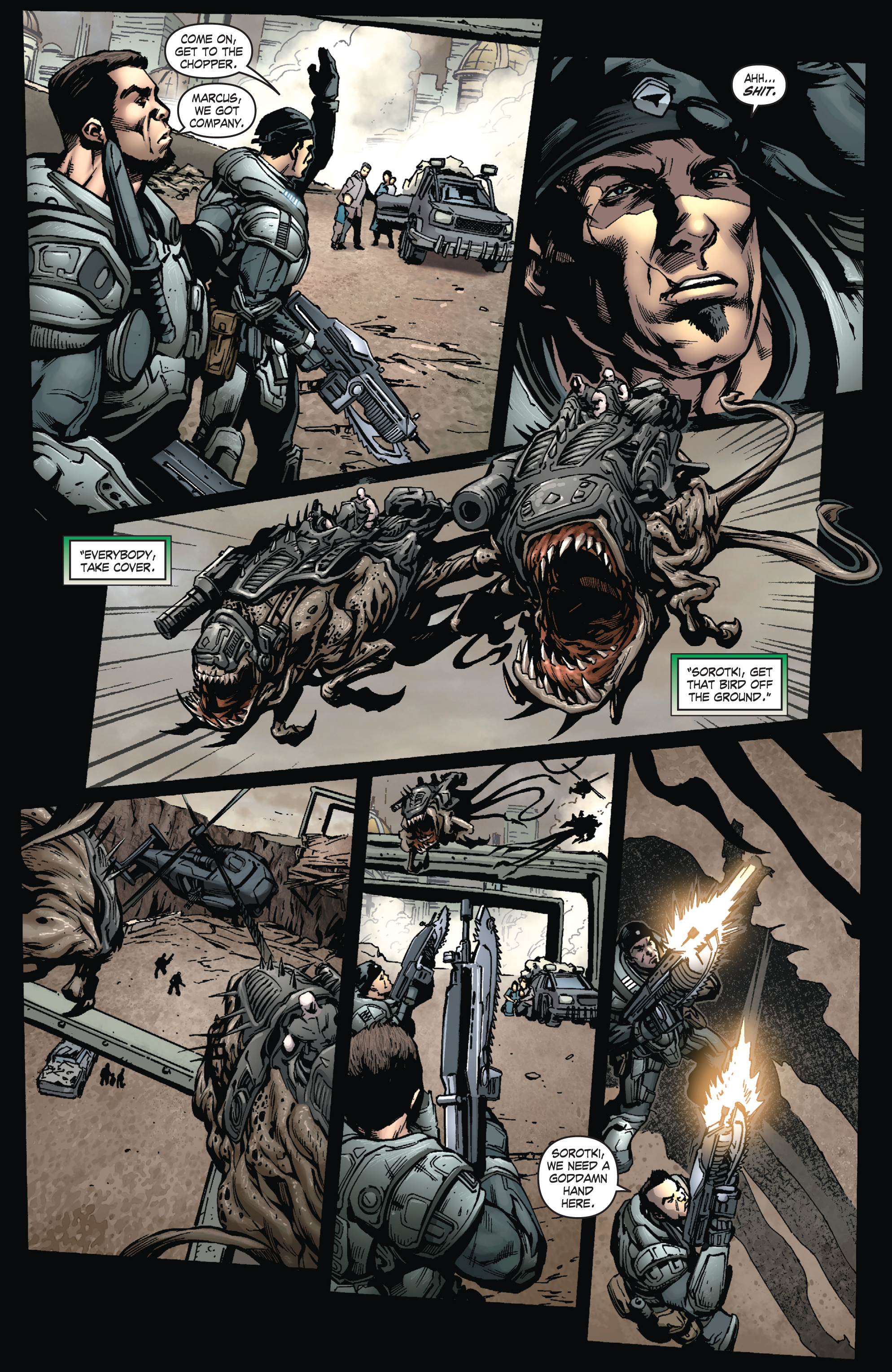 Read online Gears Of War comic -  Issue #19 - 12