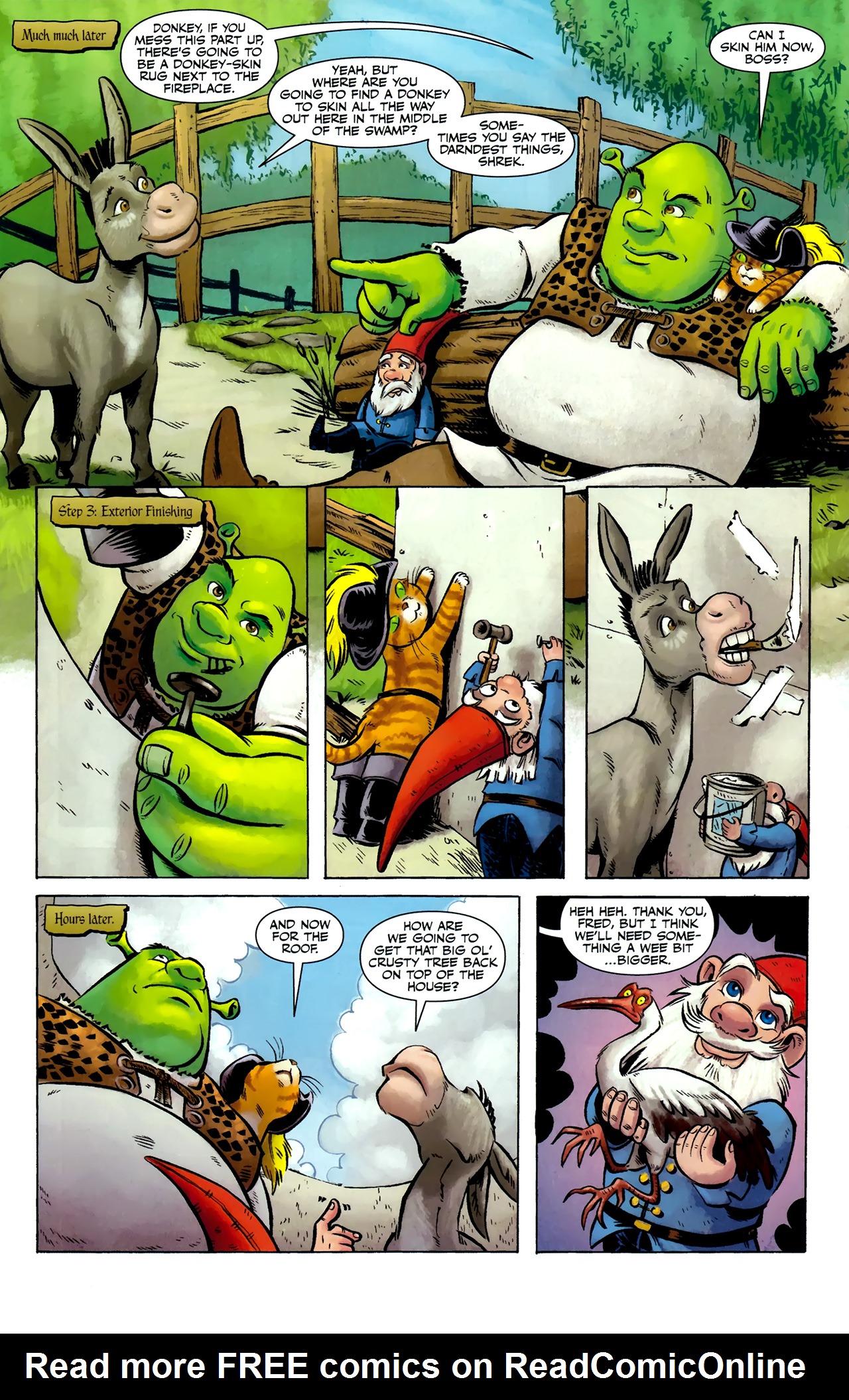 Read online Shrek (2010) comic -  Issue #4 - 16