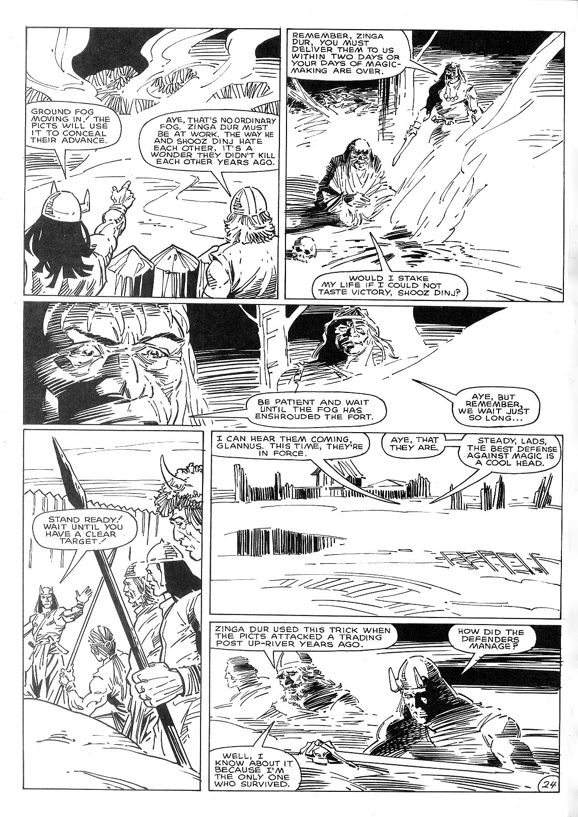 Read online The Savage Sword Of Conan comic -  Issue #143 - 30