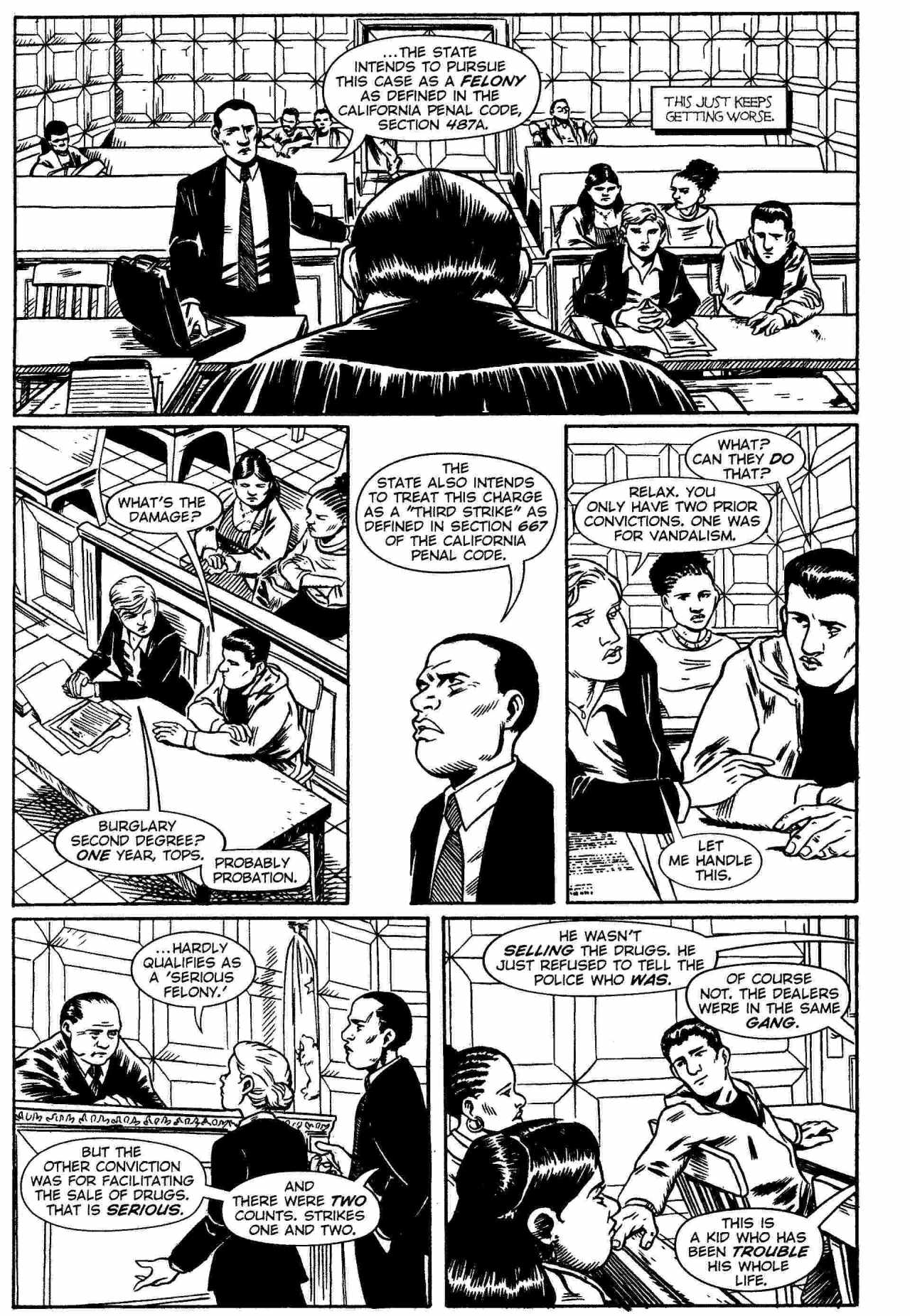 Read online Three Strikes comic -  Issue #1 - 7