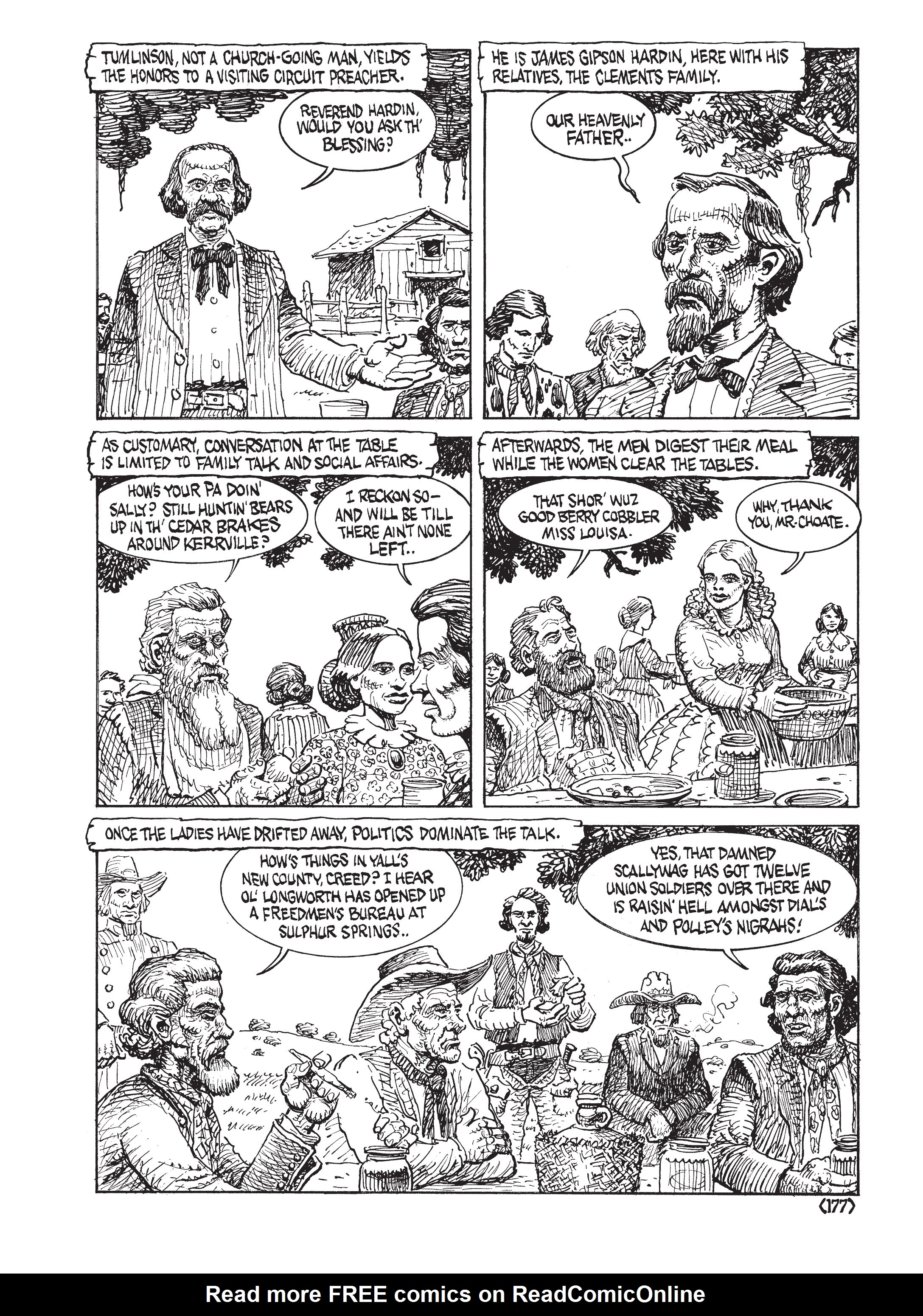 Read online Jack Jackson's American History: Los Tejanos and Lost Cause comic -  Issue # TPB (Part 2) - 76