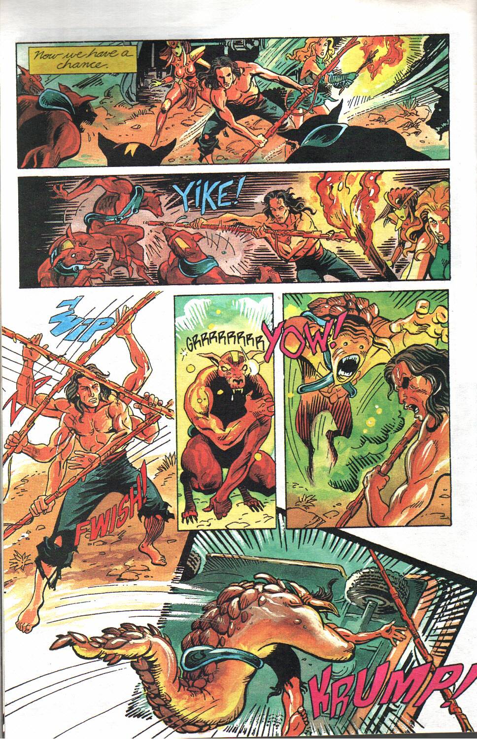 Read online Tarzan the Warrior comic -  Issue #1 - 24