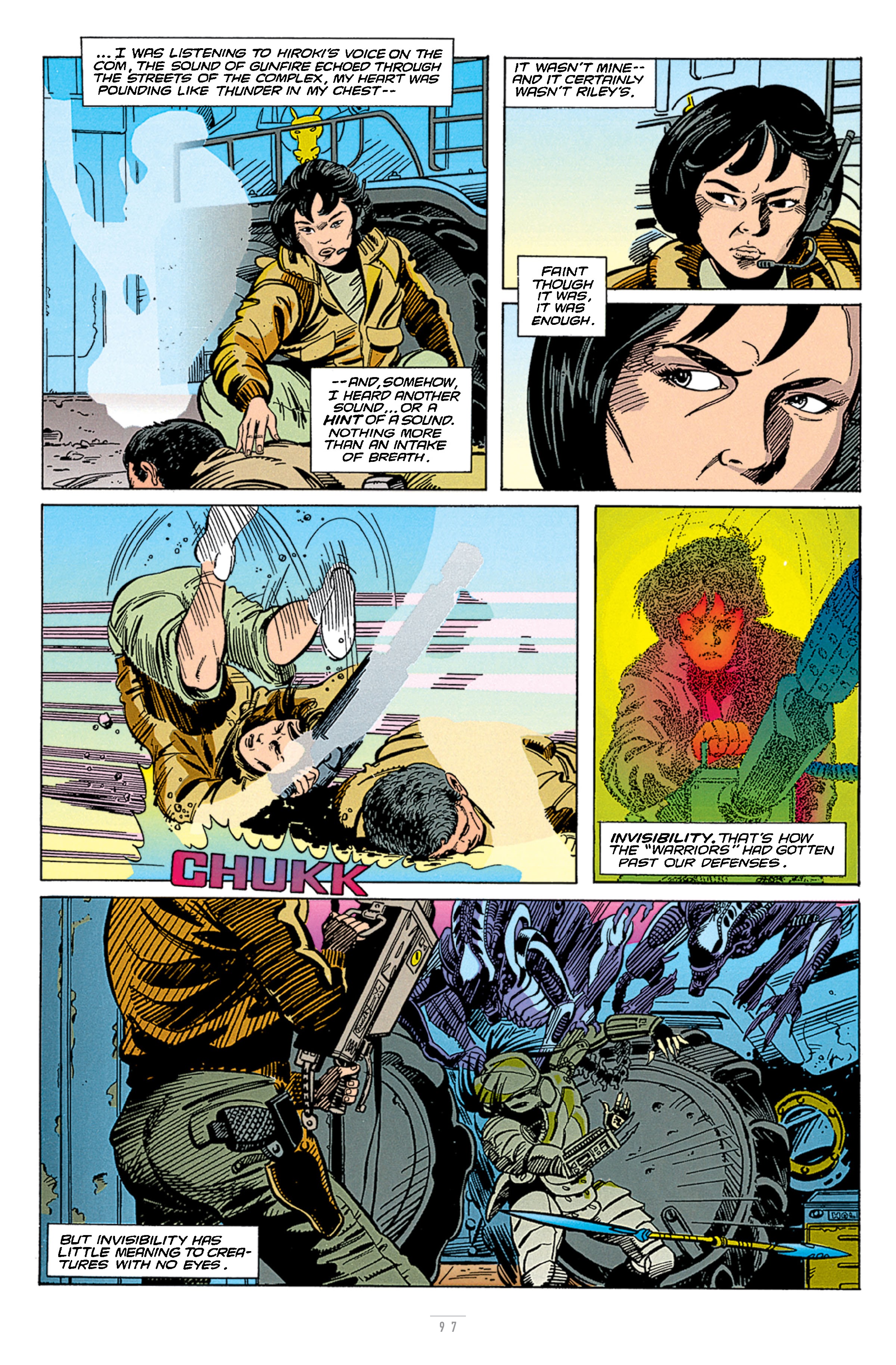 Read online Aliens vs. Predator 30th Anniversary Edition - The Original Comics Series comic -  Issue # TPB (Part 1) - 96