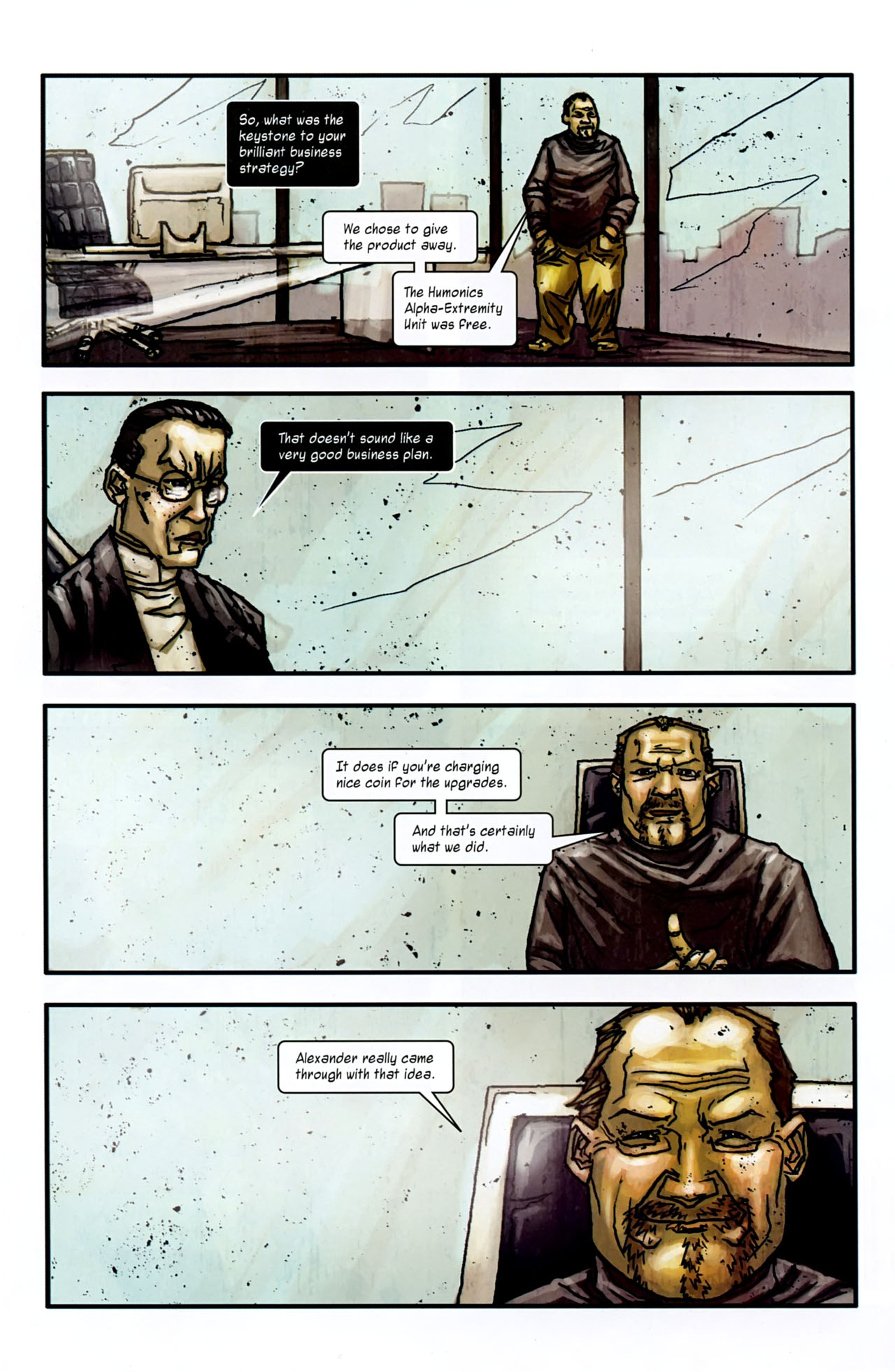 Read online Transhuman comic -  Issue #3 - 11
