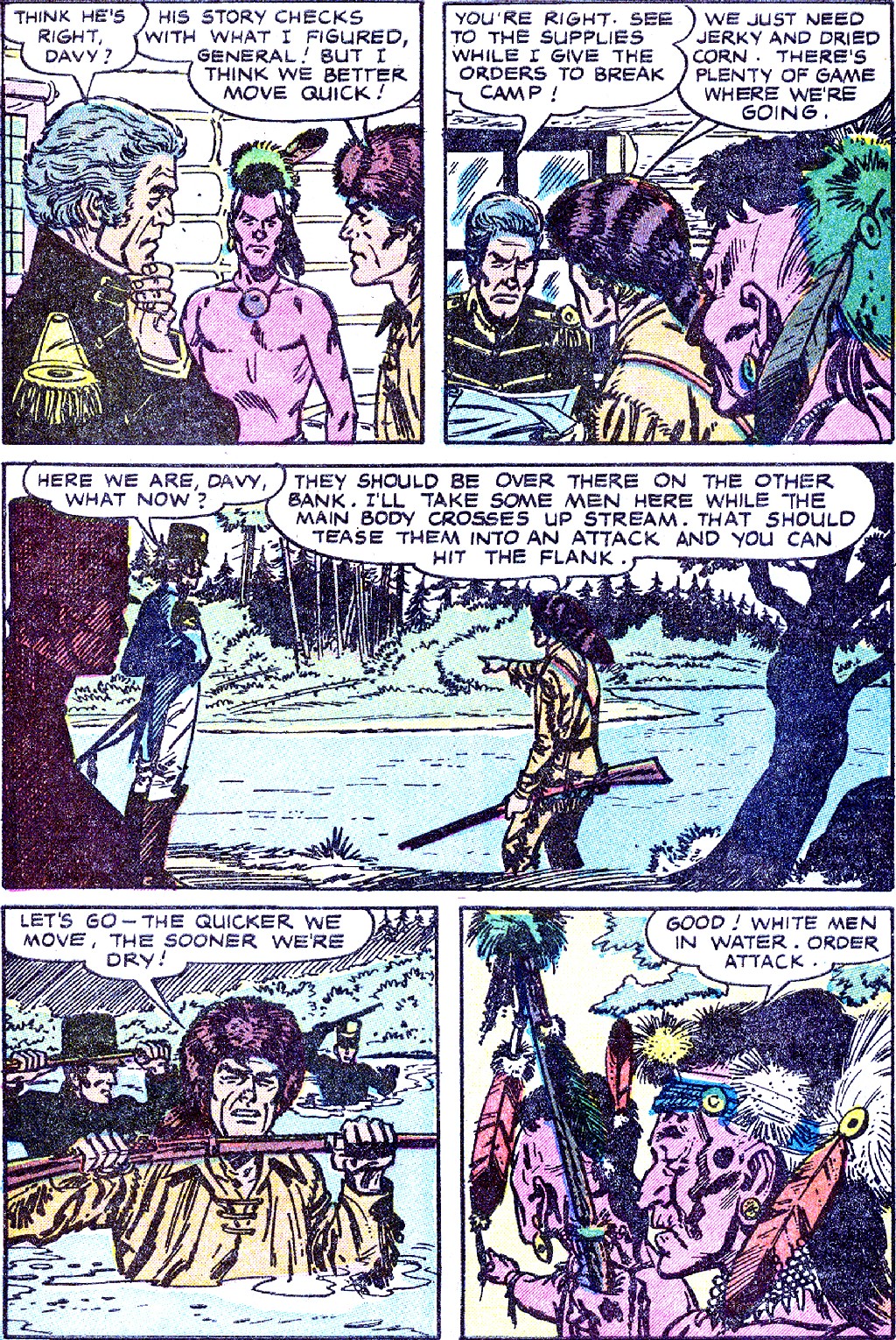 Read online Davy Crockett comic -  Issue #1 - 8