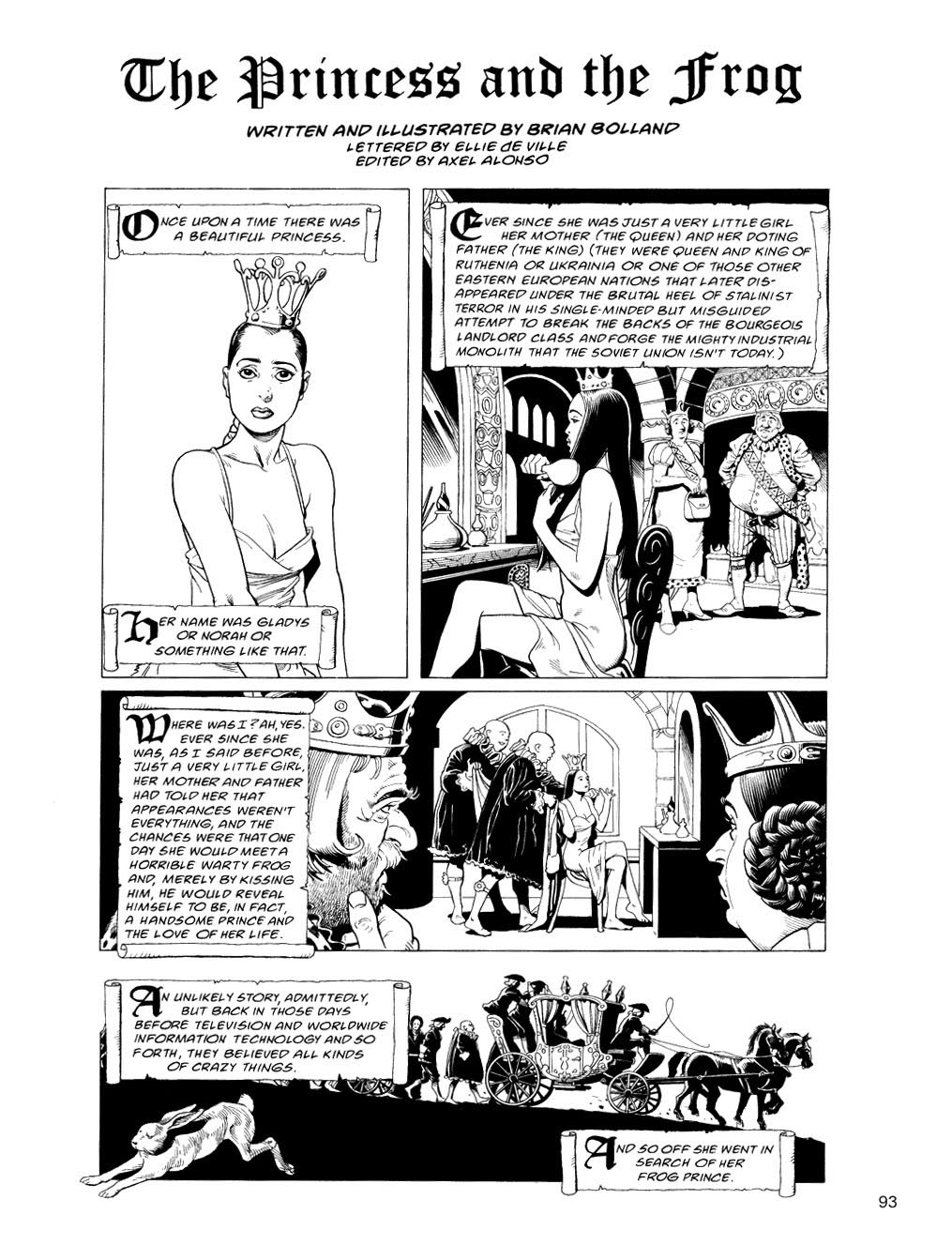 Read online Bolland Strips! comic -  Issue # TPB - 95