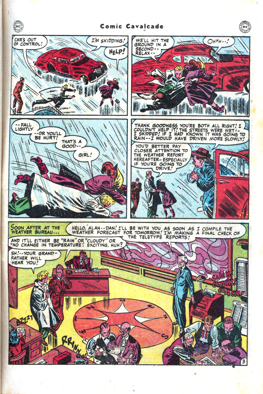 Read online Comic Cavalcade comic -  Issue #26 - 29