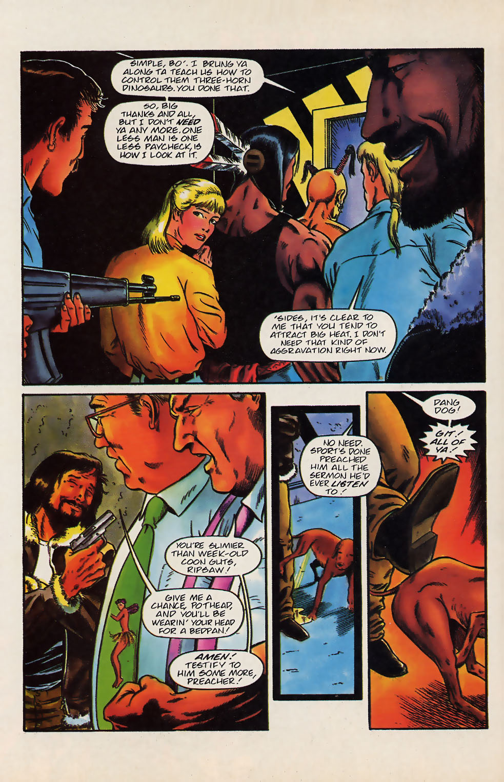 Read online Turok, Dinosaur Hunter (1993) comic -  Issue #22 - 20
