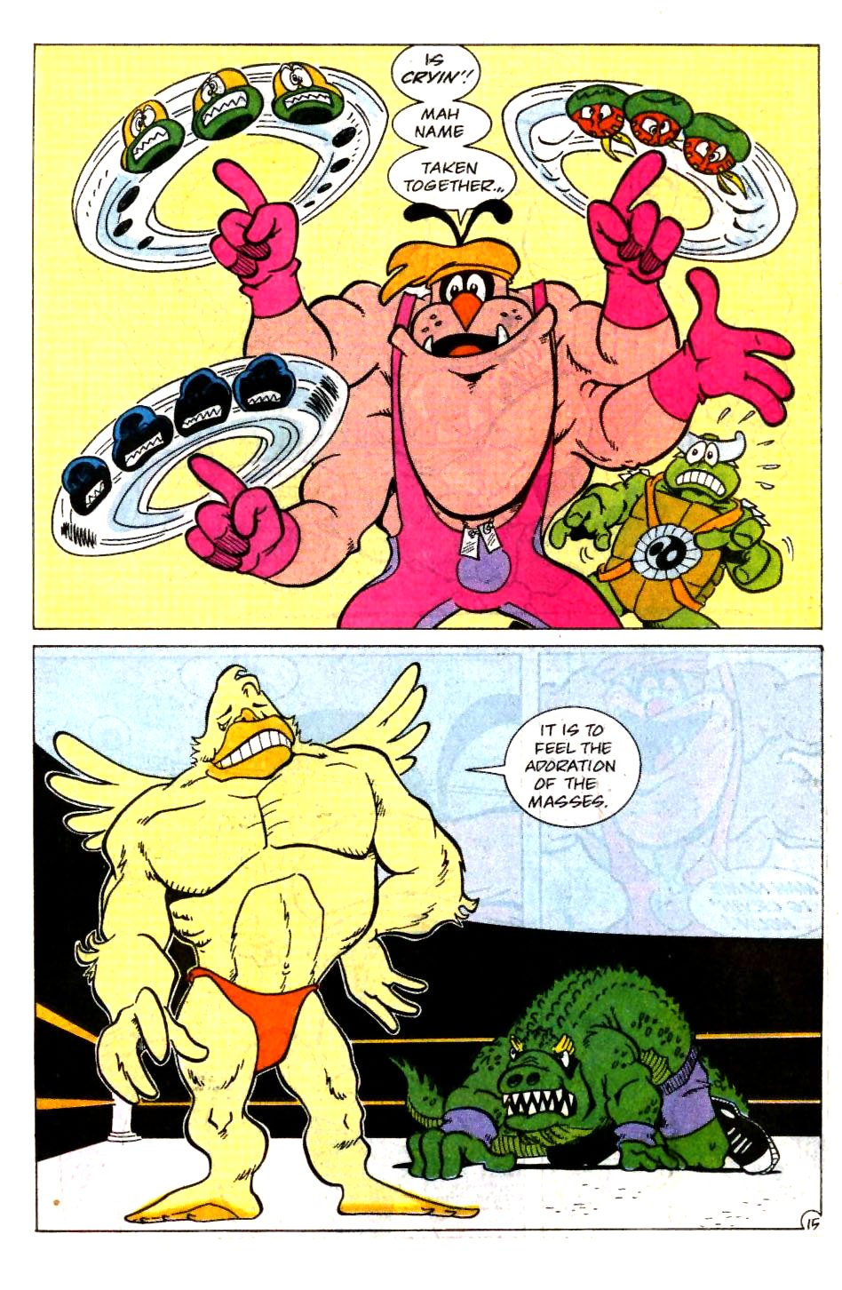 Read online Teenage Mutant Ninja Turtles Adventures (1989) comic -  Issue #7 - 16