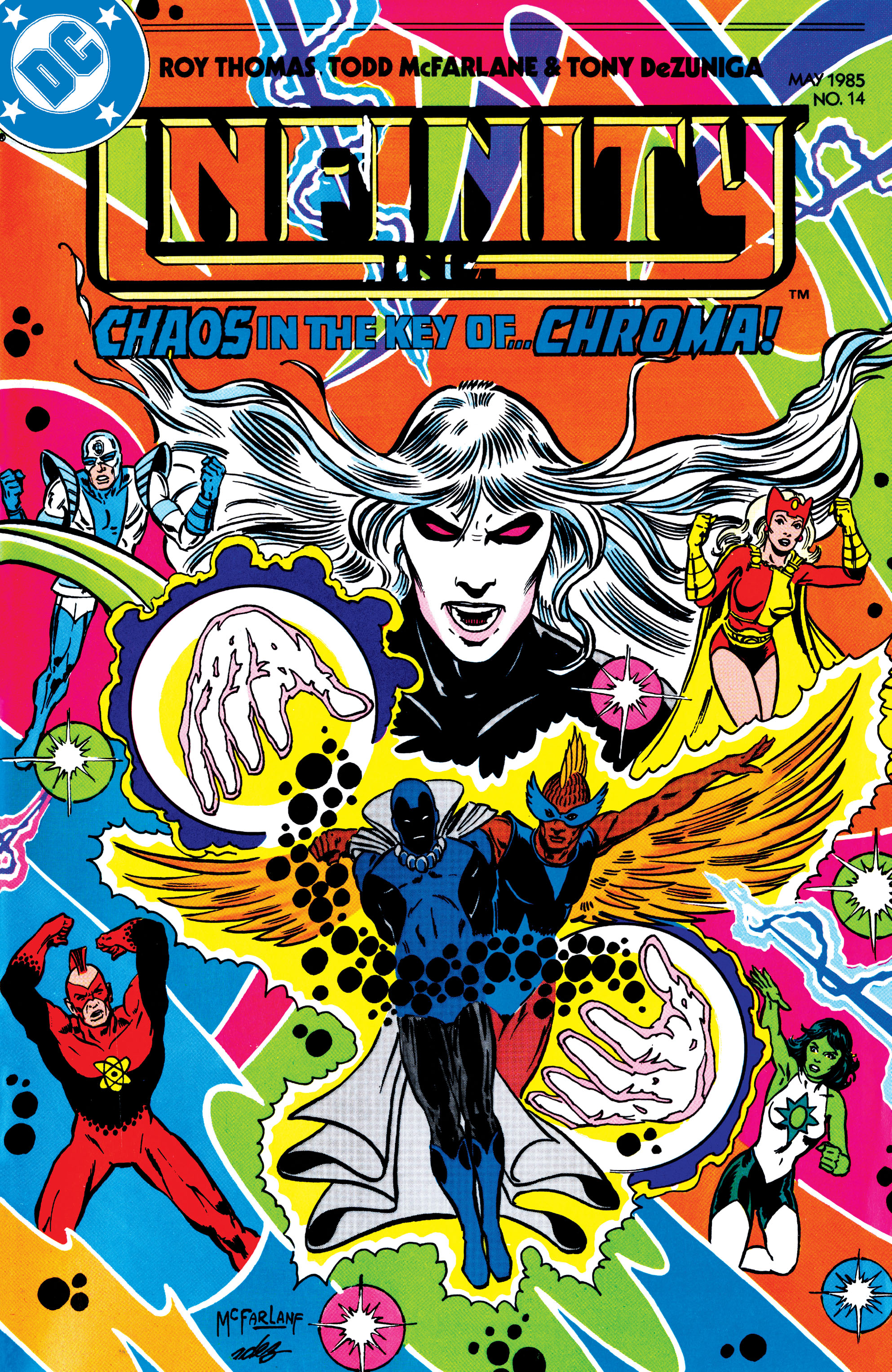 Read online Infinity Inc. (1984) comic -  Issue #14 - 1