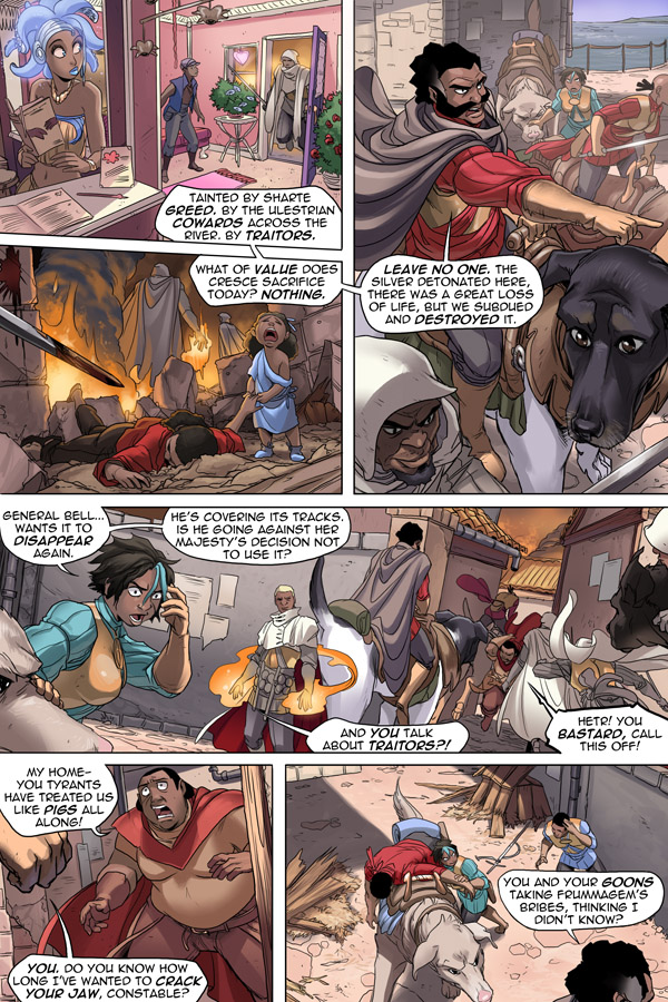 Read online Unsounded comic -  Issue #11 - 56