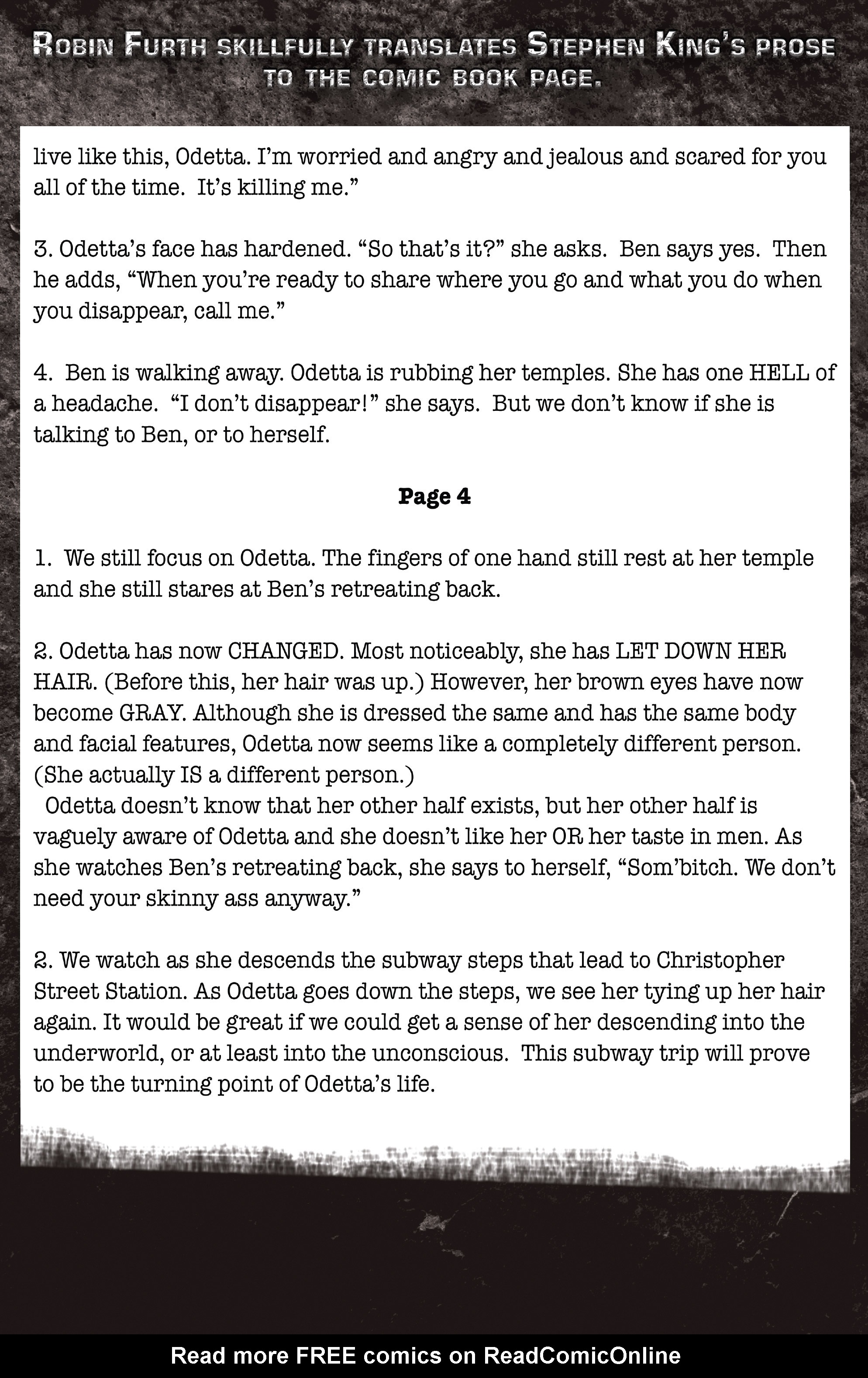 Read online Dark Tower: The Drawing of the Three - Lady of Shadows comic -  Issue #1 - 25