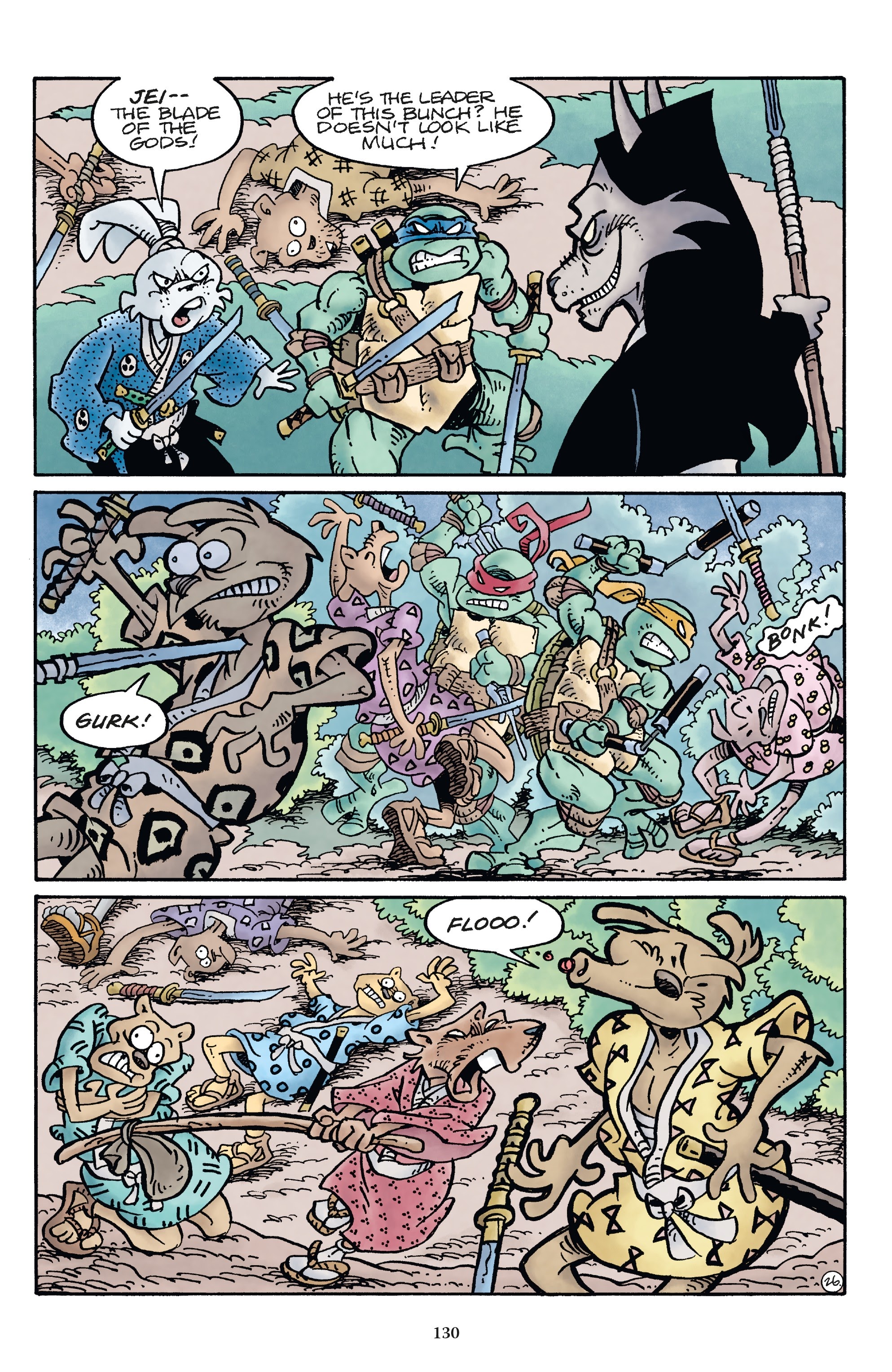Read online Usagi Yojimbo/Teenage Mutant Ninja Turtles: The Complete Collection comic -  Issue # TPB (Part 2) - 23