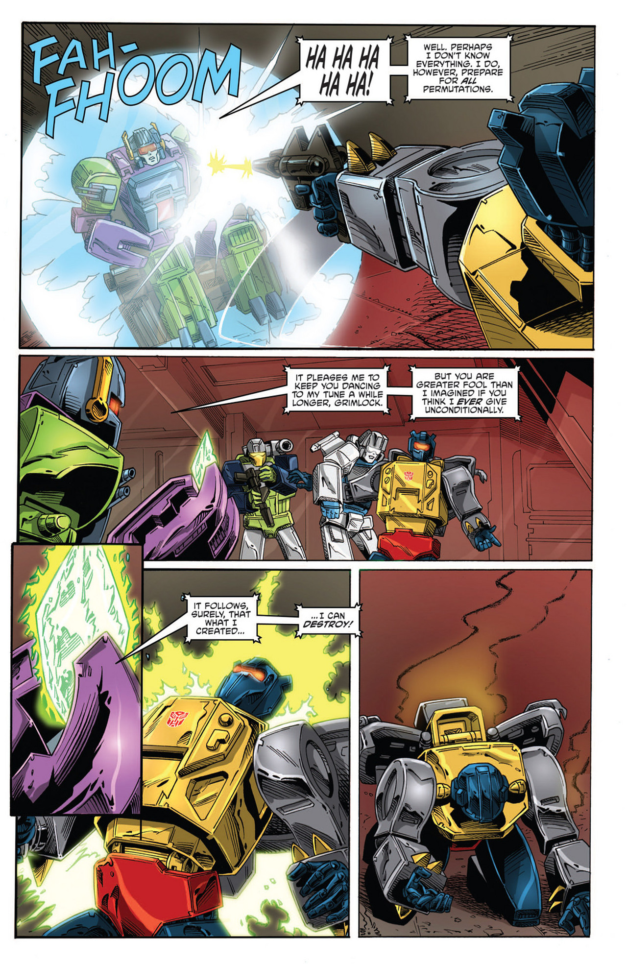 Read online The Transformers: Regeneration One comic -  Issue #88 - 23
