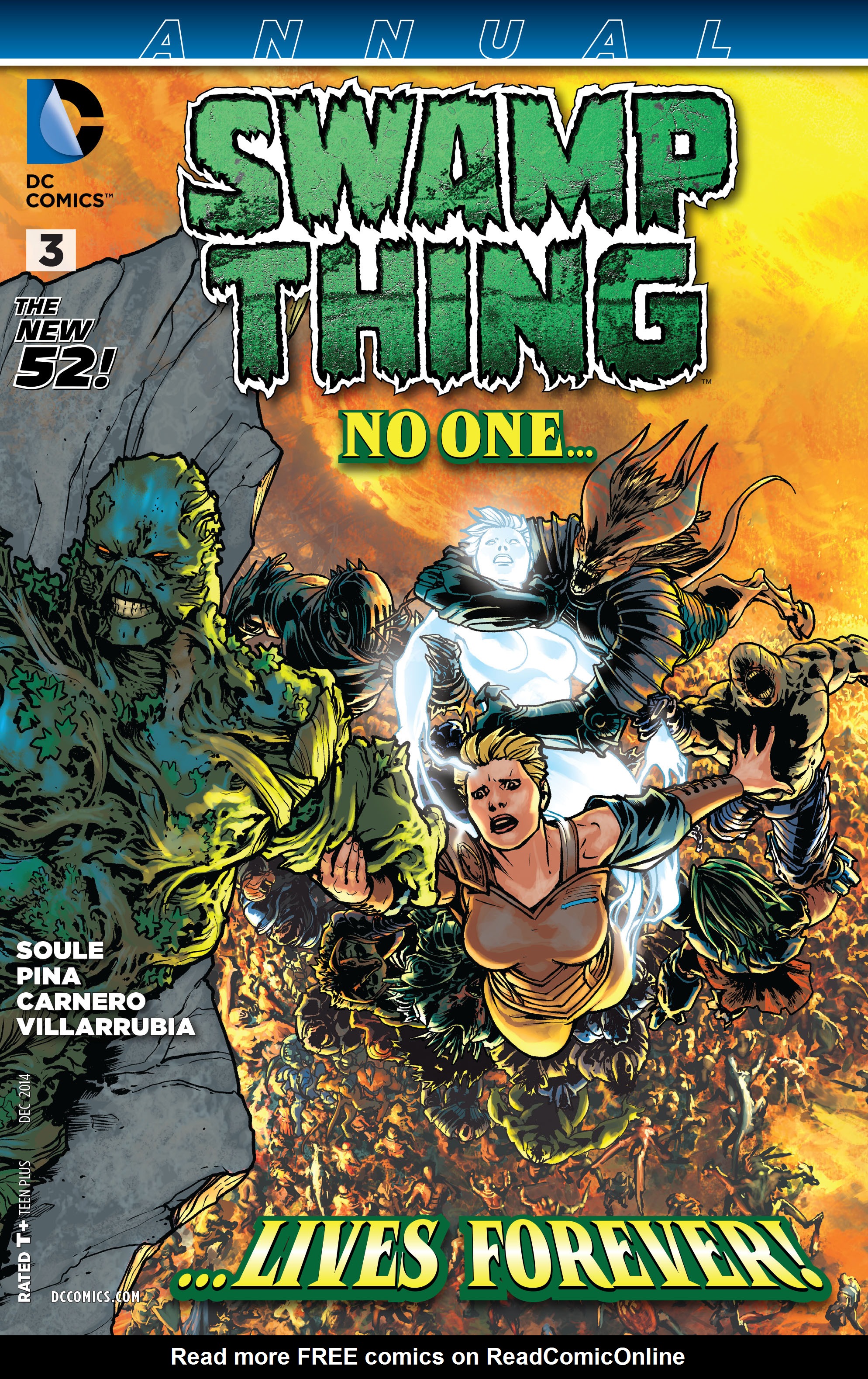 Read online Swamp Thing (2011) comic -  Issue # Annual 3 - 1