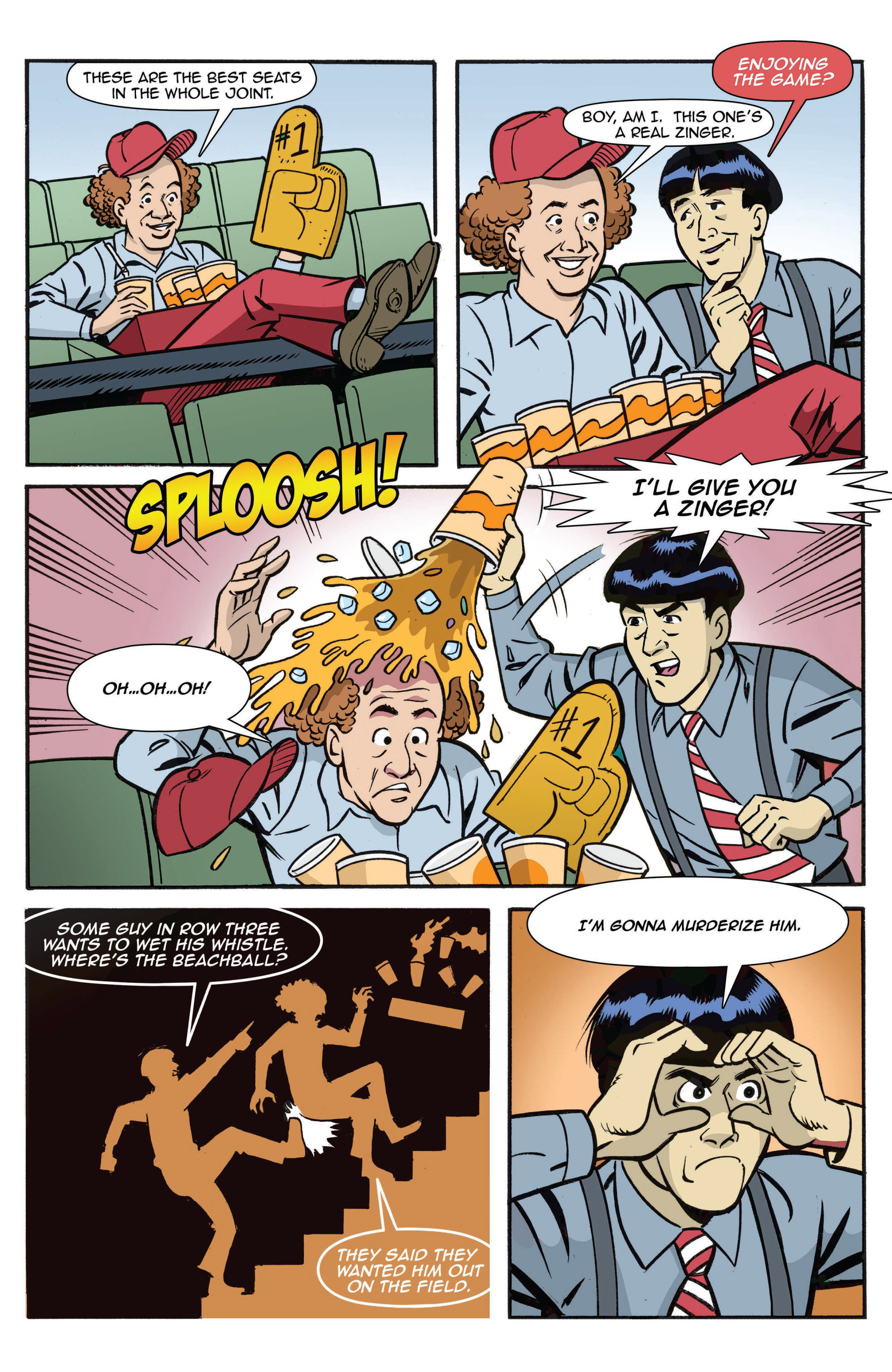 Read online The Three Stooges: The Boys Are Back comic -  Issue # Full - 4