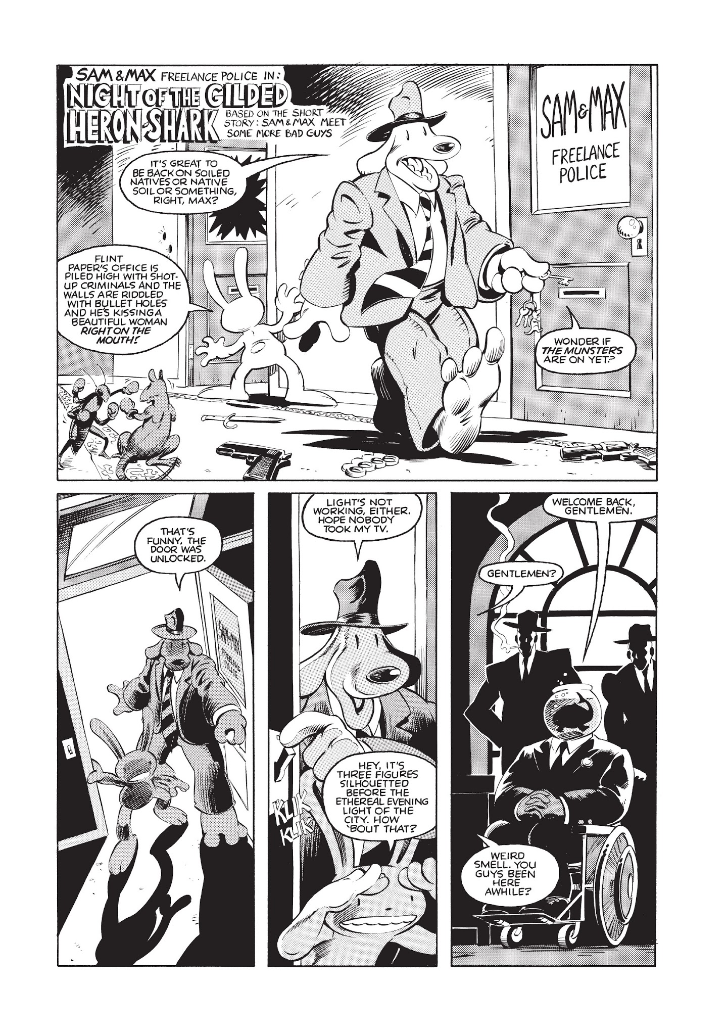 Read online Sam & Max Surfin' The Highway comic -  Issue # TPB - 33