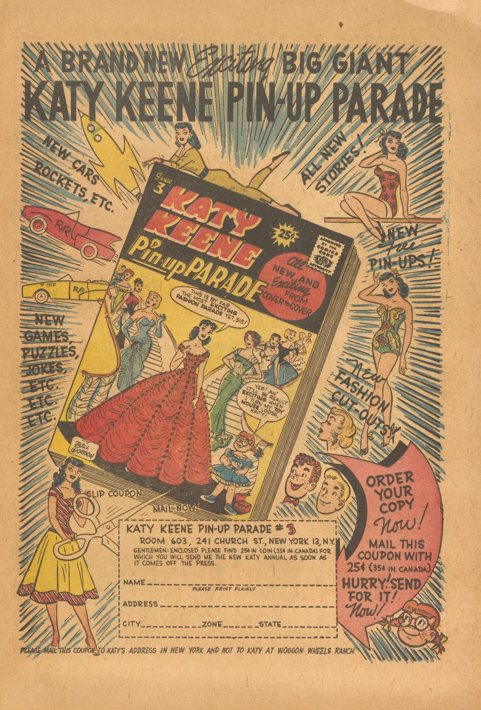 Read online Katy Keene Fashion Book comic -  Issue #15 - 17