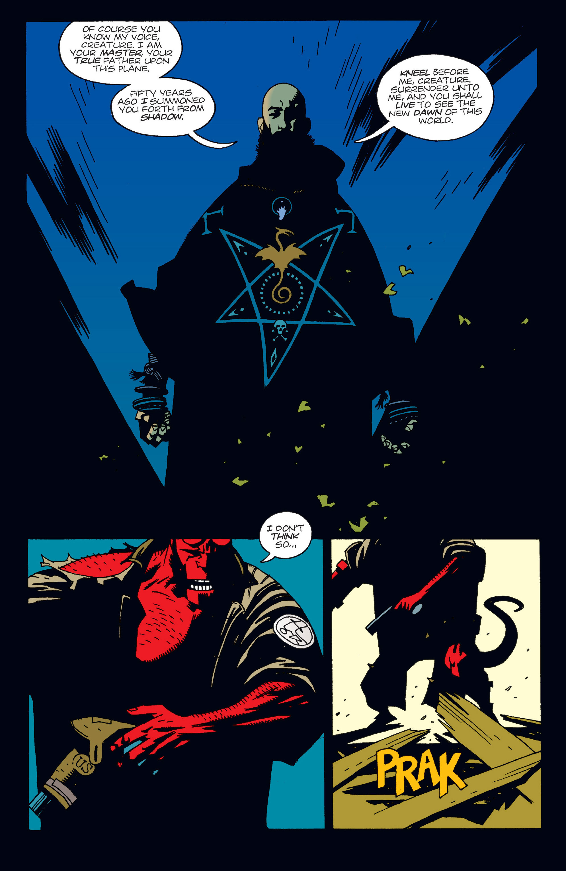 Read online Hellboy comic -  Issue #1 - 57