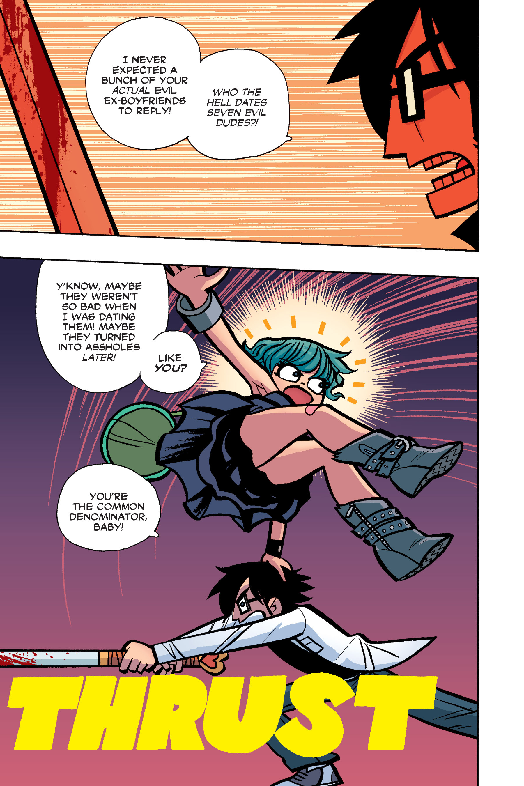 Read online Scott Pilgrim comic -  Issue #6 - 152