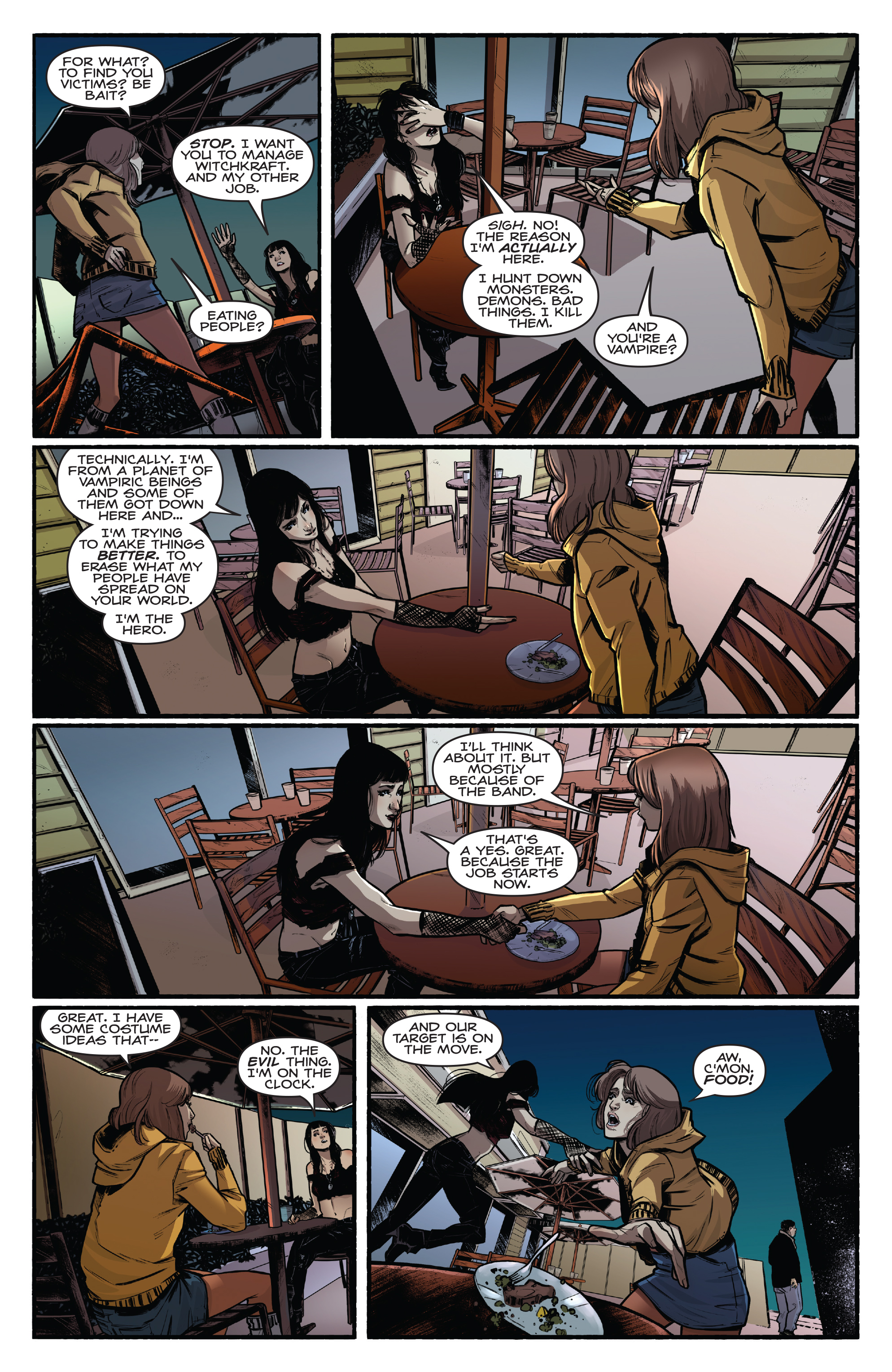 Read online Kiss/Vampirella comic -  Issue #1 - 21