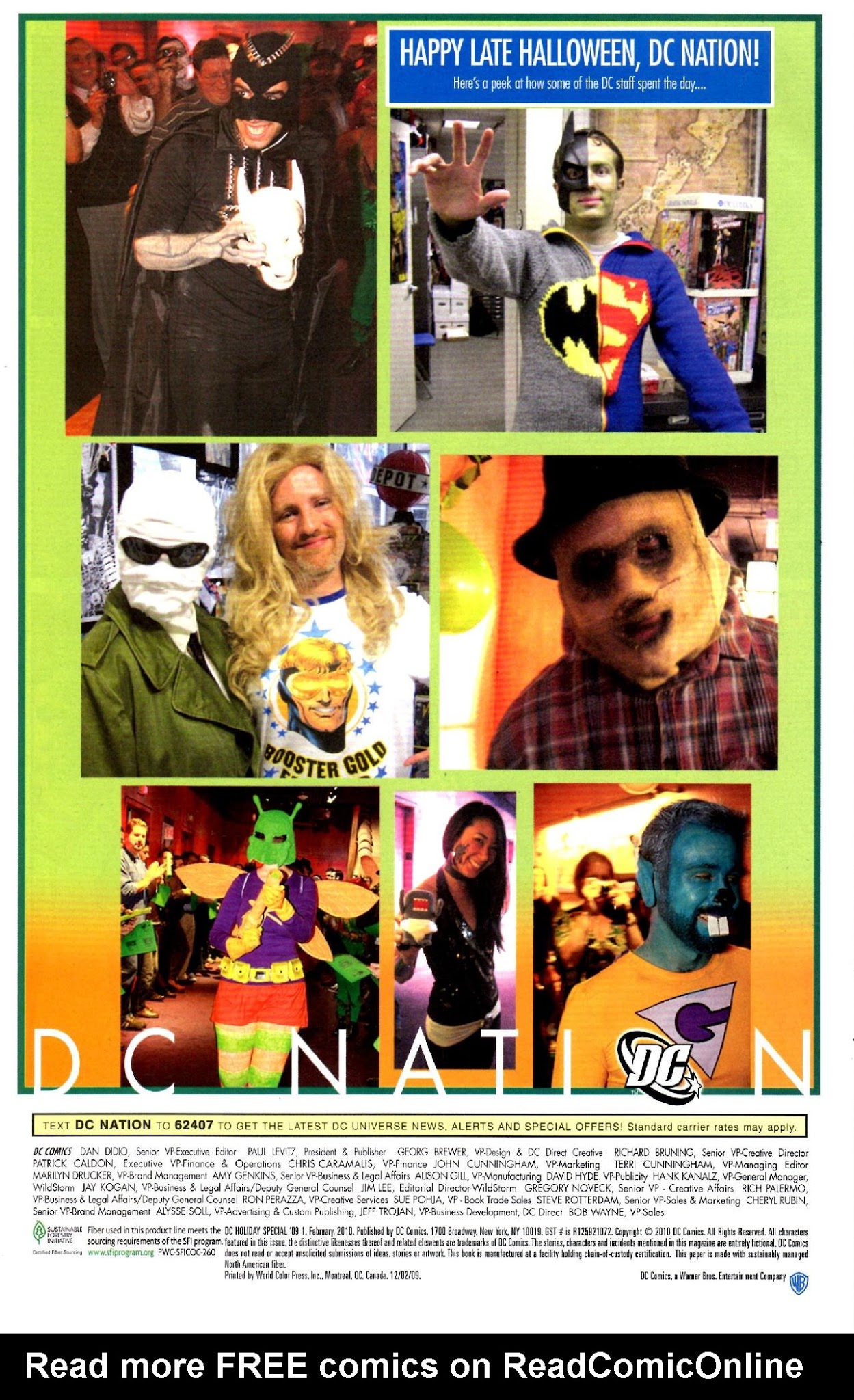 Read online DC Holiday Special '09 comic -  Issue # Full - 80