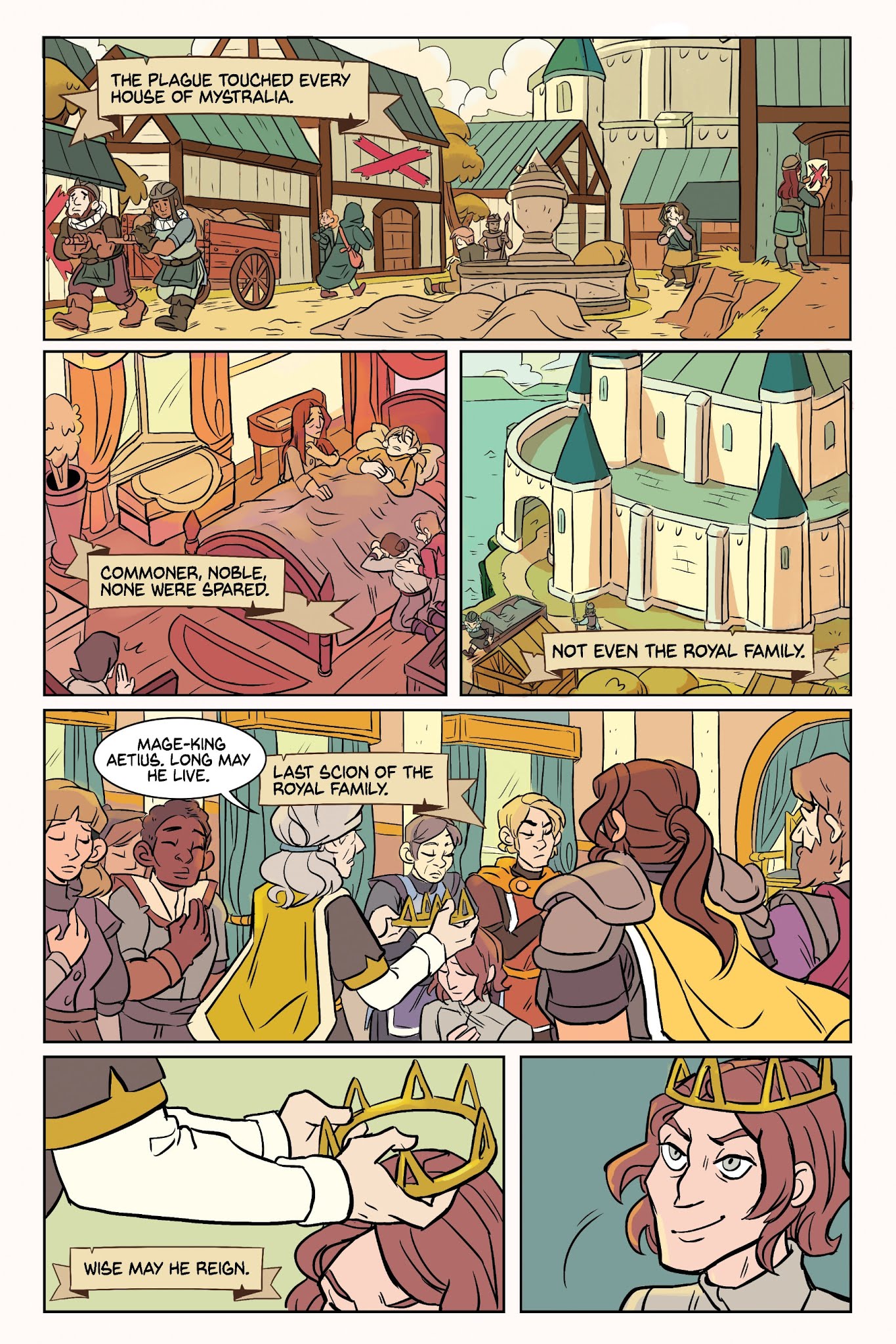 Read online Mages of Mystralia comic -  Issue # TPB - 7