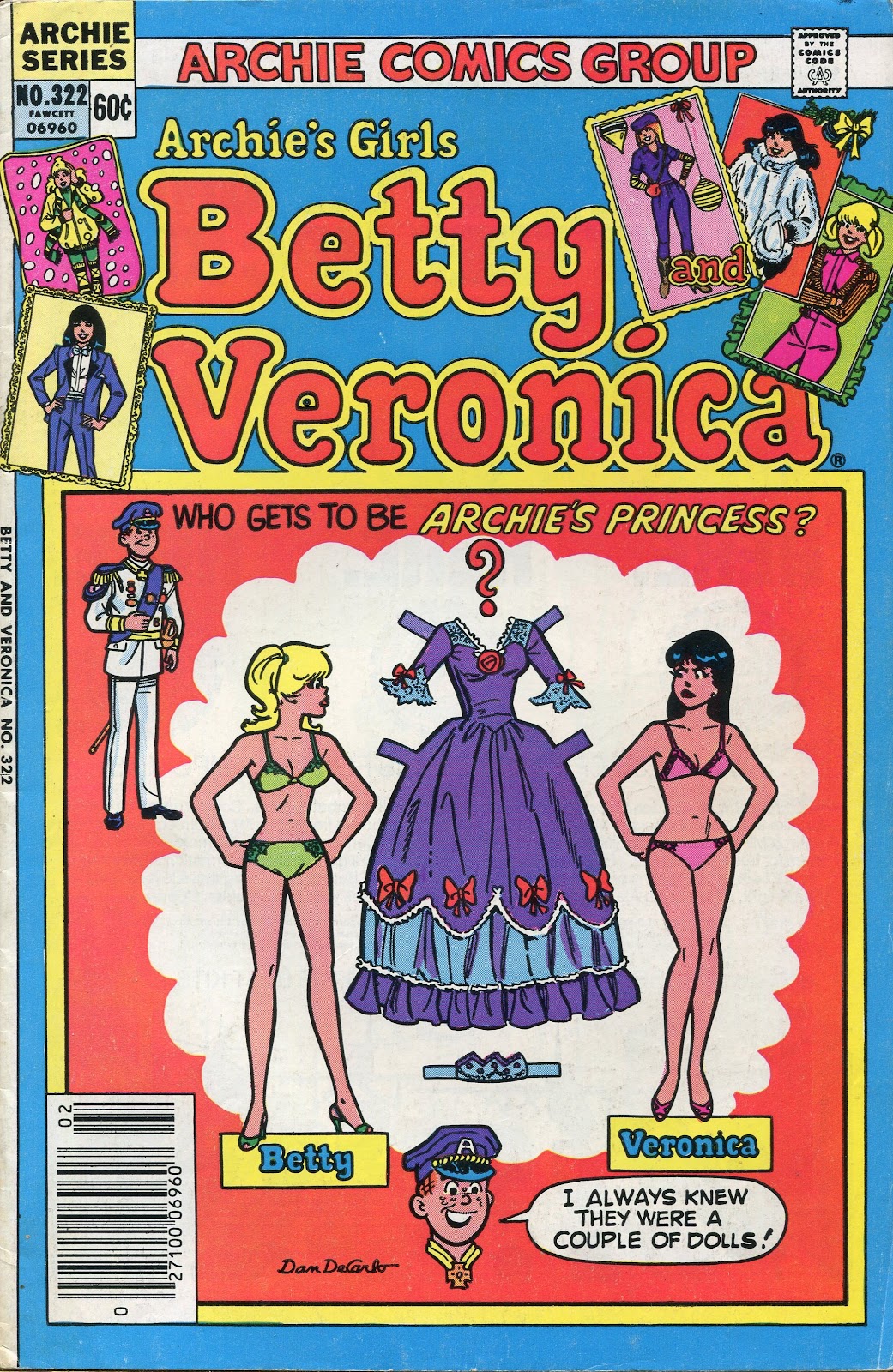 Archie's Girls Betty and Veronica 322 Page 1