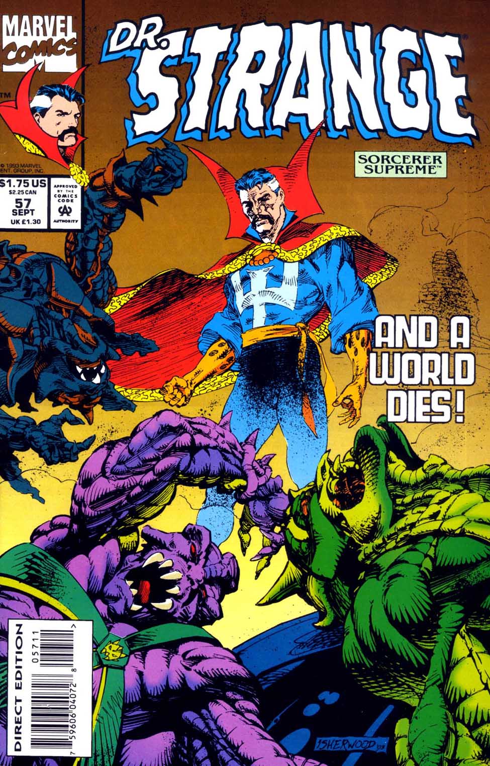 Read online Doctor Strange: Sorcerer Supreme comic -  Issue #57 - 1