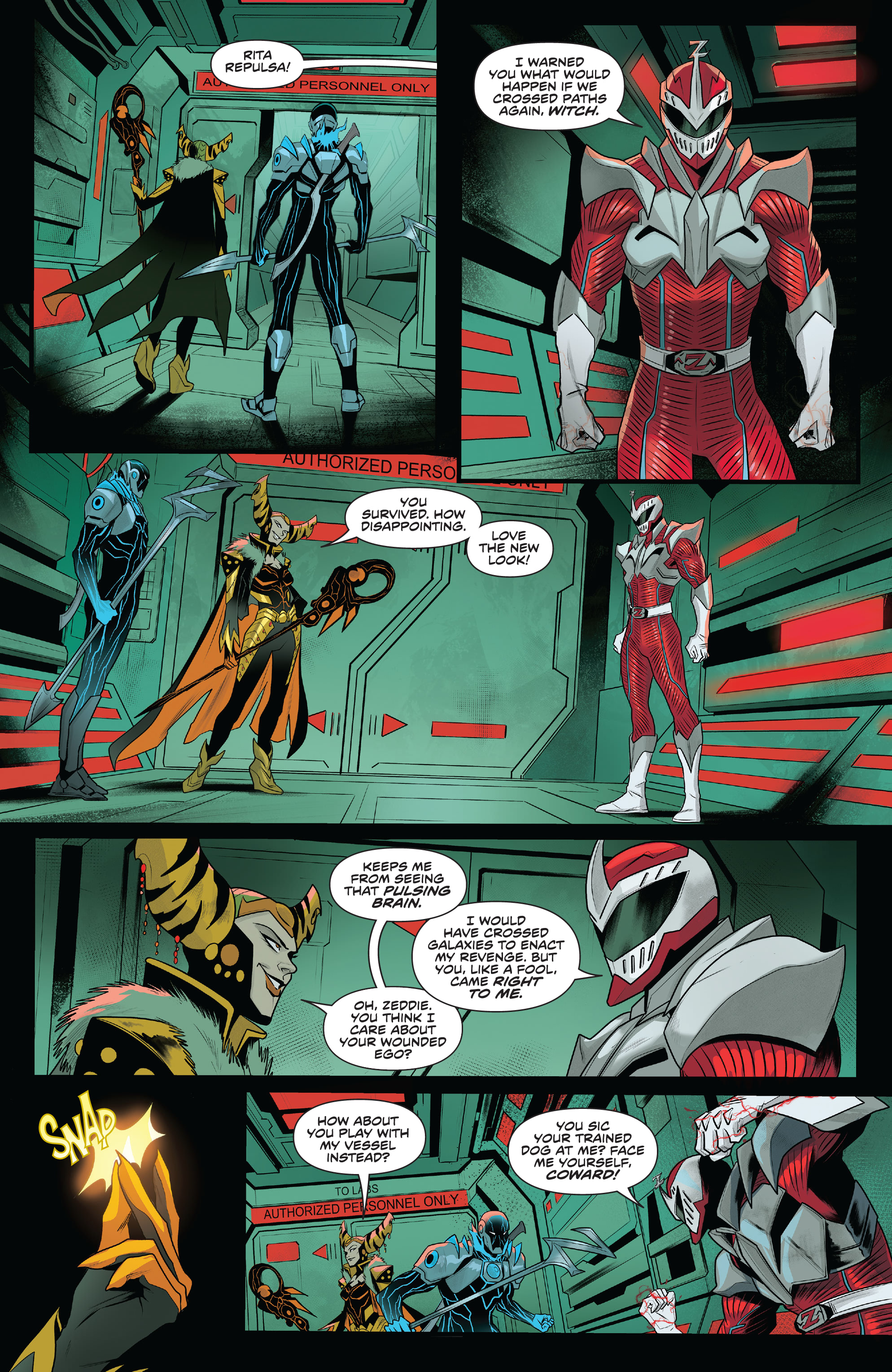 Read online Mighty Morphin Power Rangers comic -  Issue #107 - 17