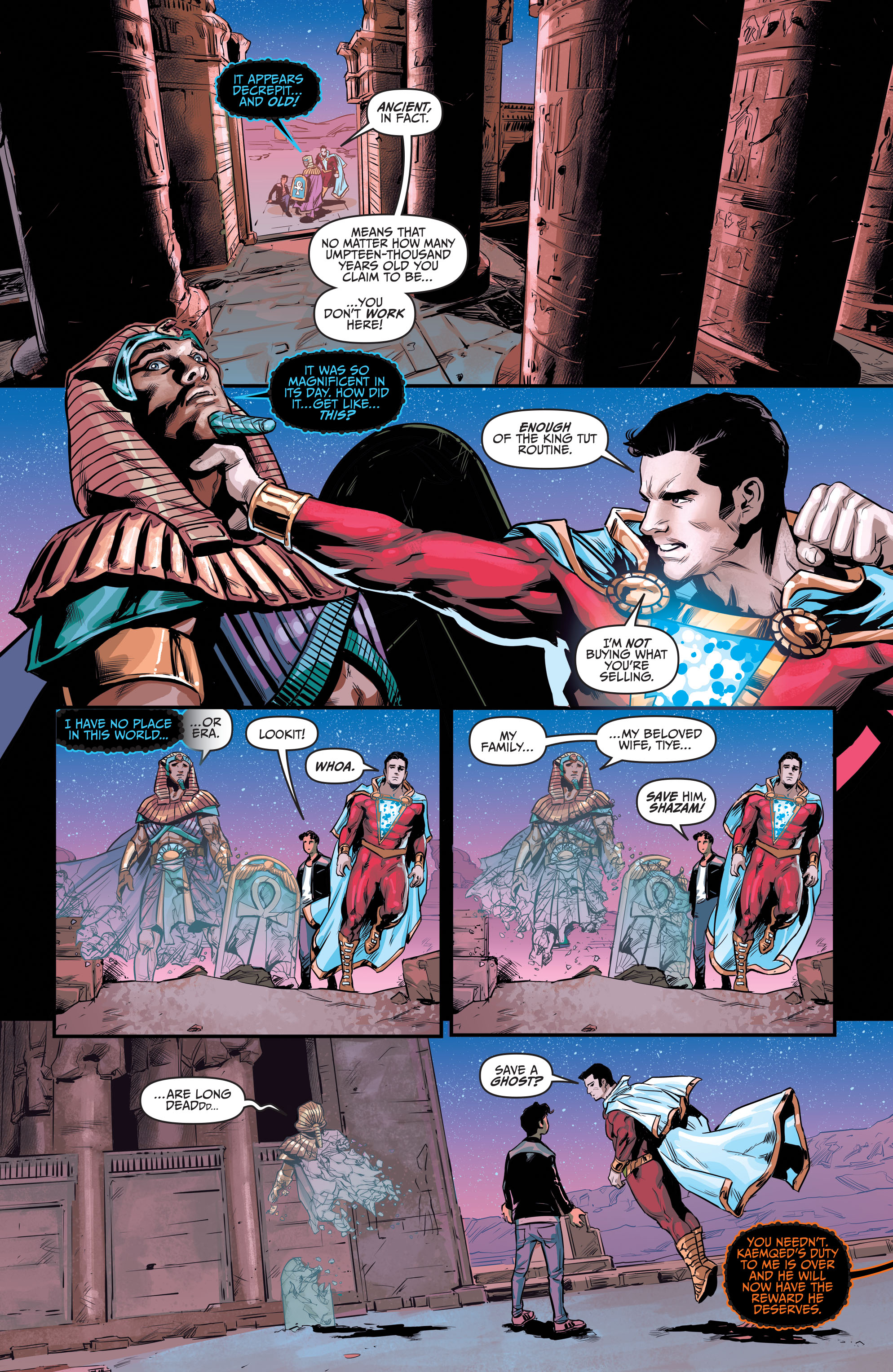 Read online Shazam!: Lightning Strikes comic -  Issue #1 - 16