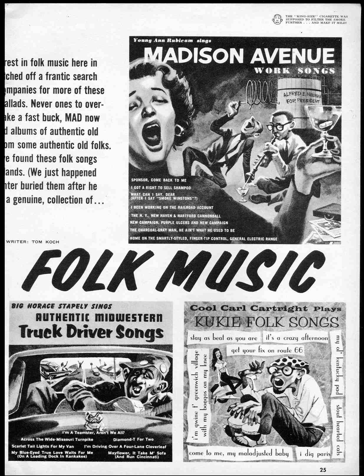 Read online MAD comic -  Issue #52 - 27